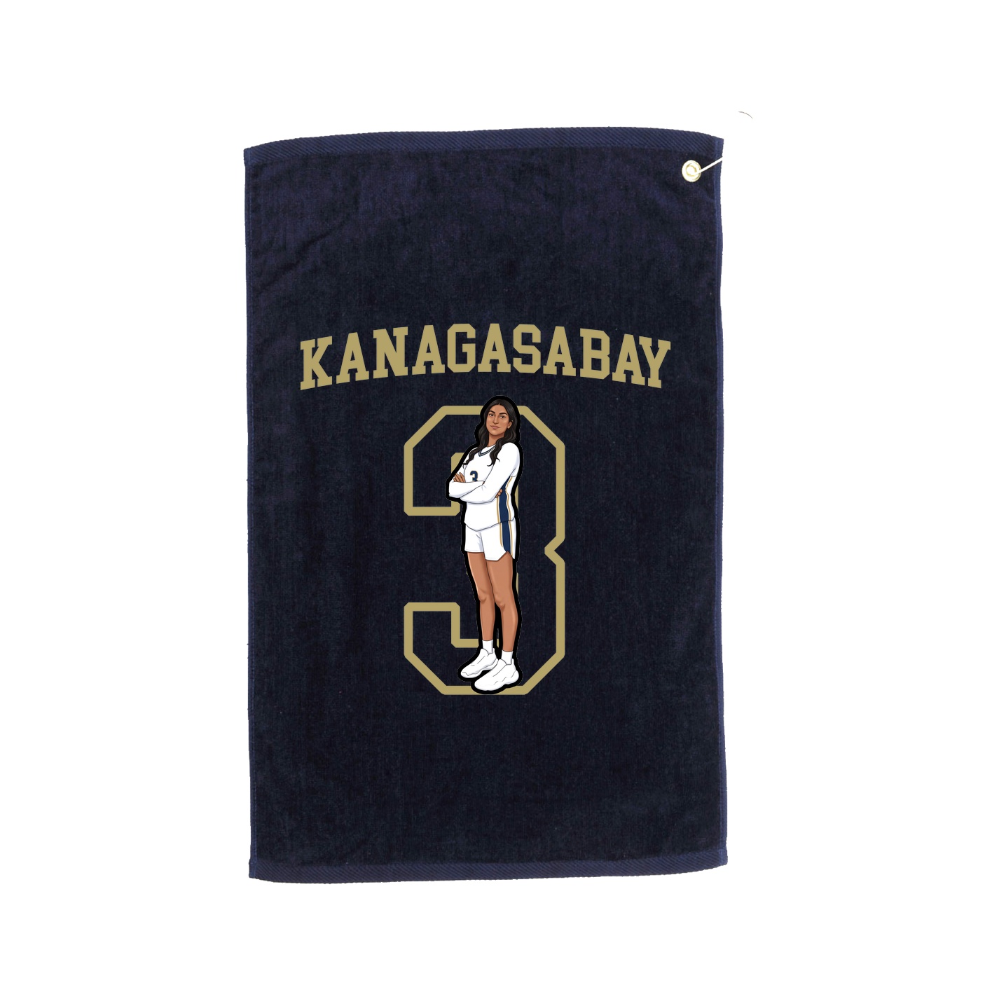 Golf Towel — Shirsey in Navy