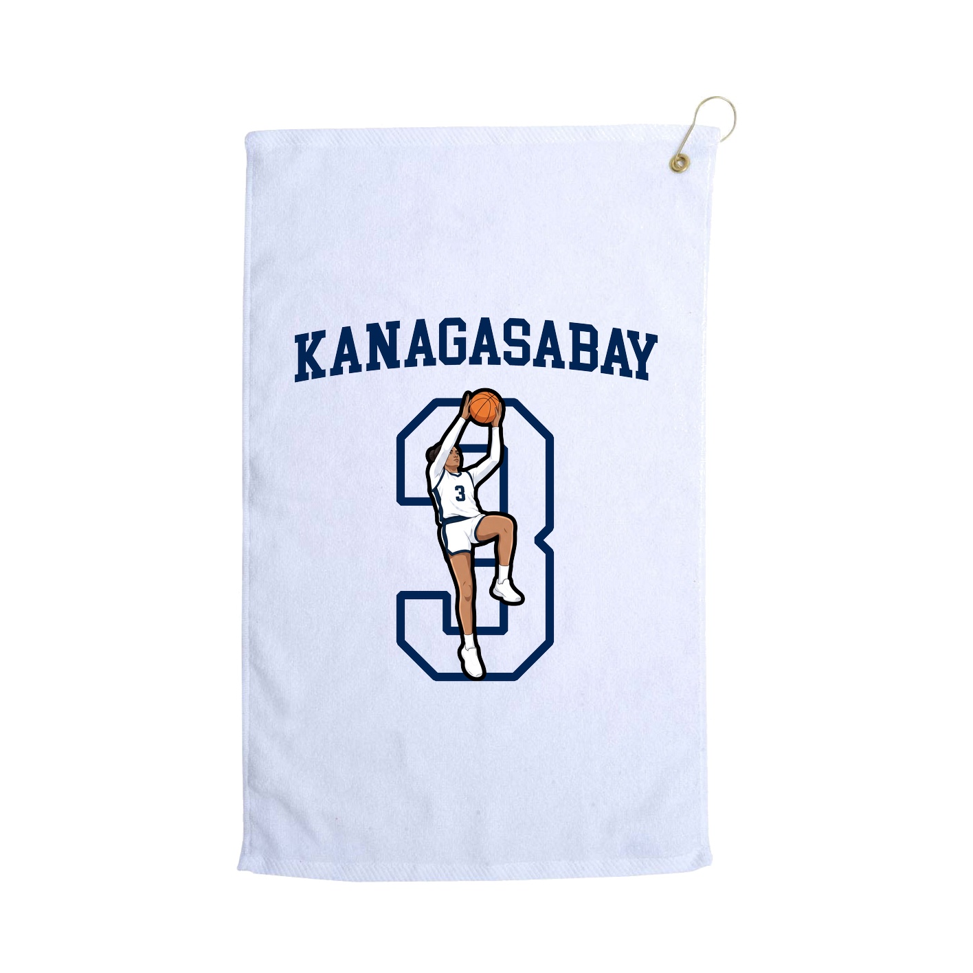 Golf Towel — Shirsey in White