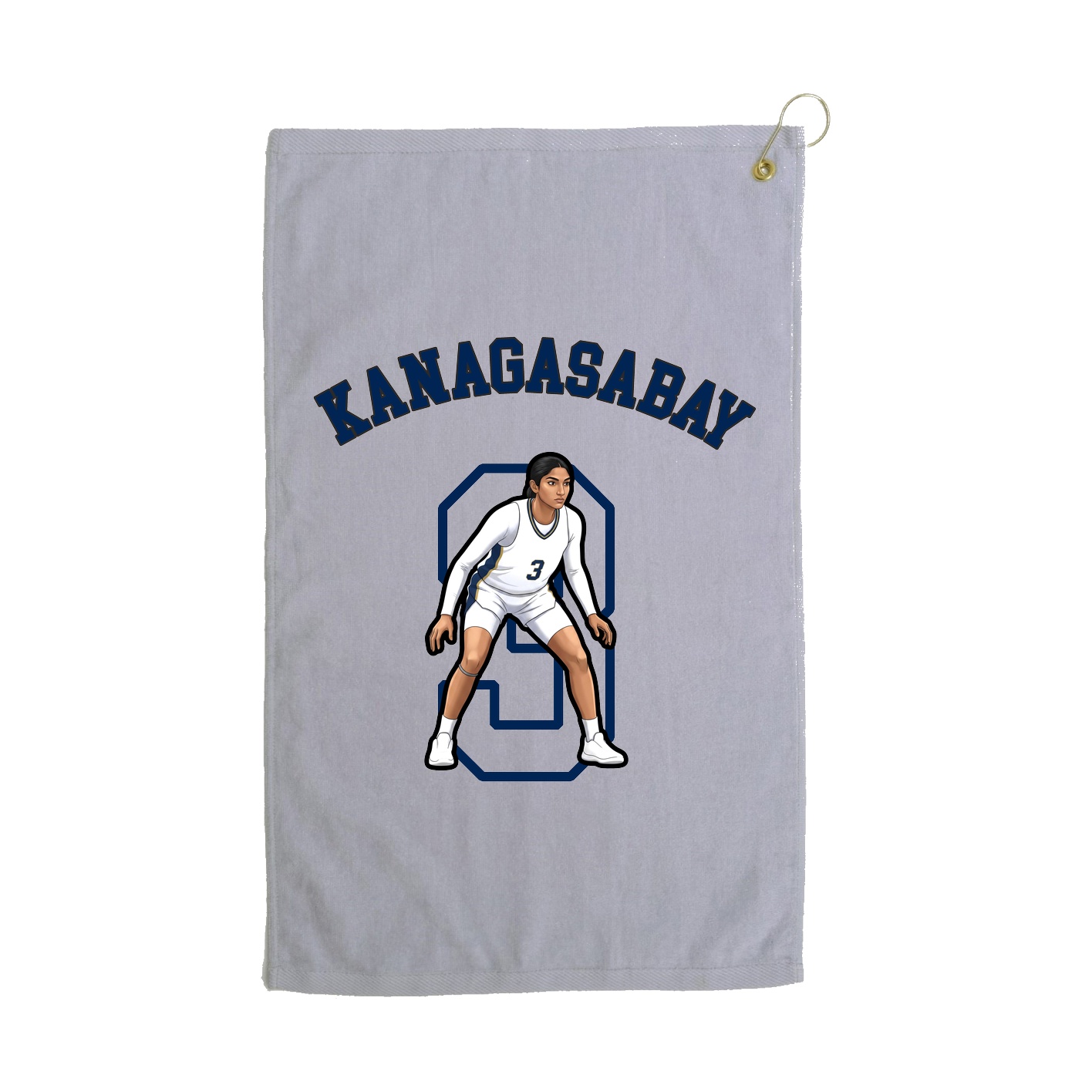 Golf Towel — Shirsey Arch in Grey