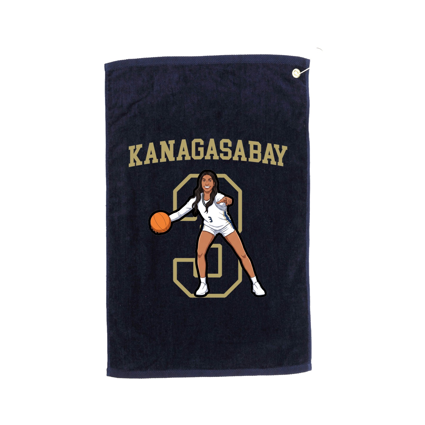 Golf Towel — Shirsey in Navy