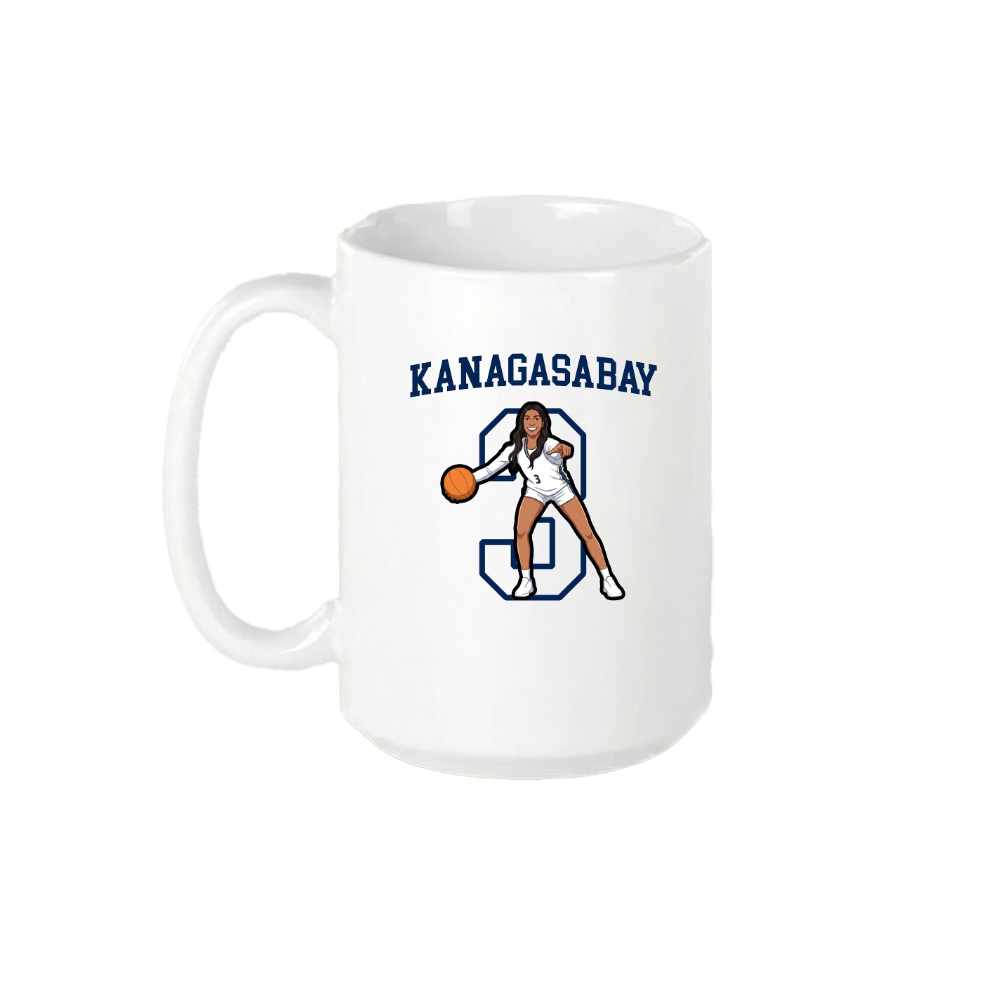 15oz Coffee Mug — Shirsey in White
