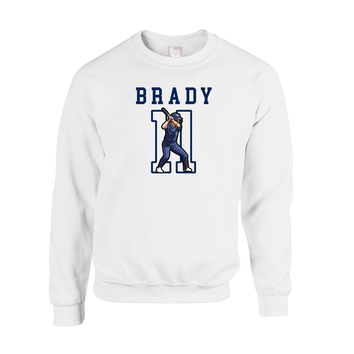 Fleece Crew — Shirsey in White