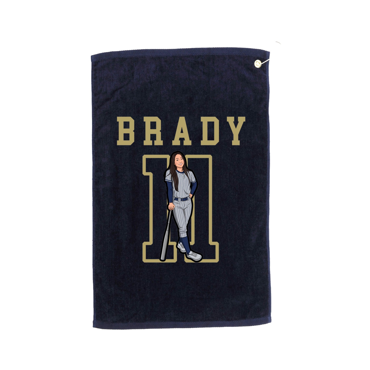 Golf Towel — Shirsey in Navy