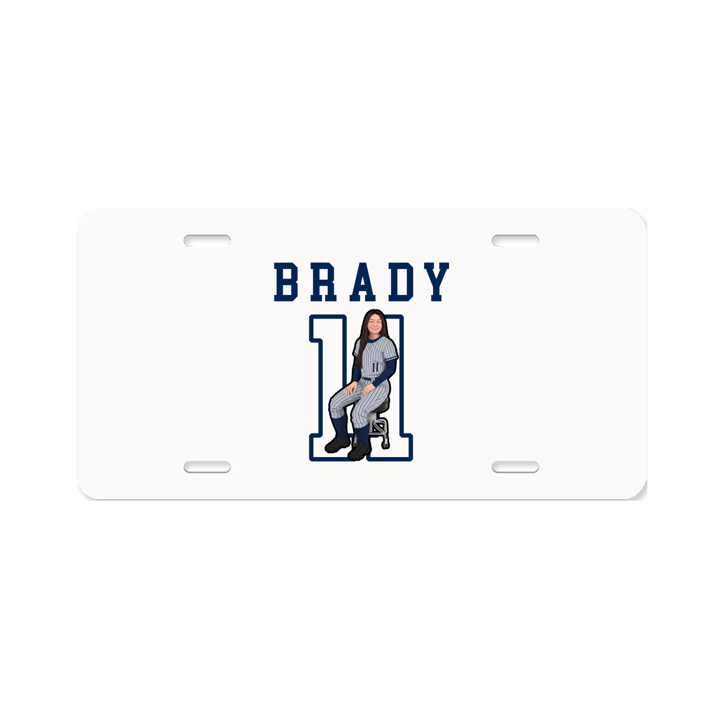License Plate — Shirsey in Classic