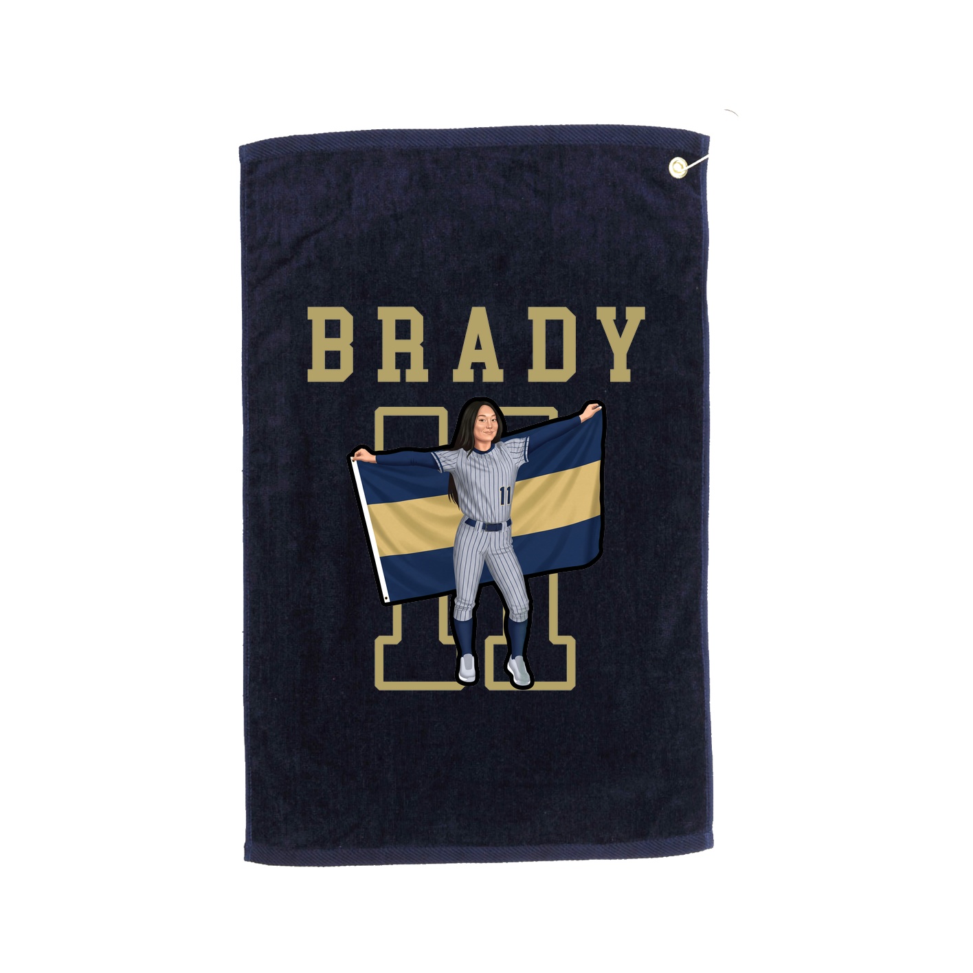 Golf Towel — Shirsey in Navy