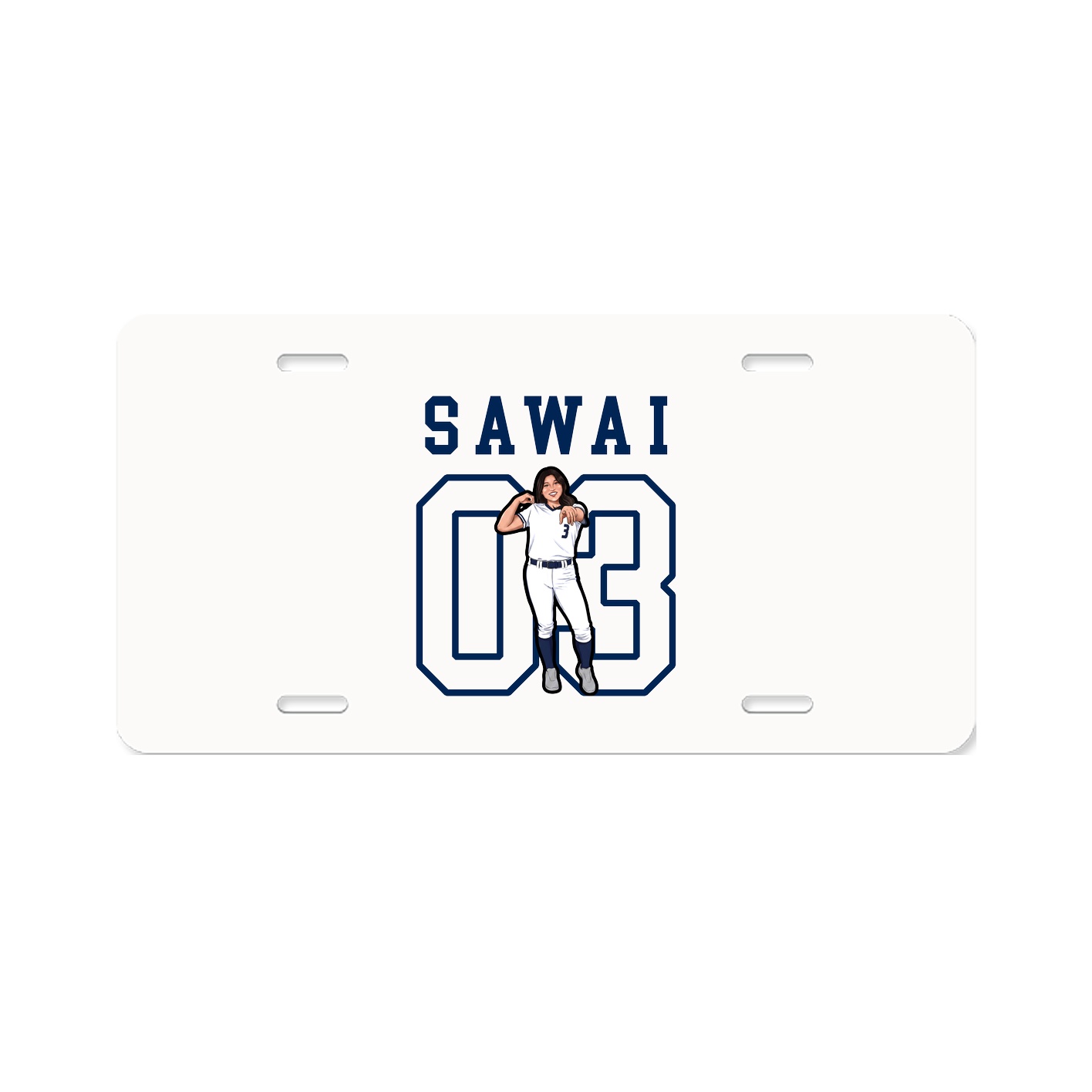License Plate — Shirsey in Classic