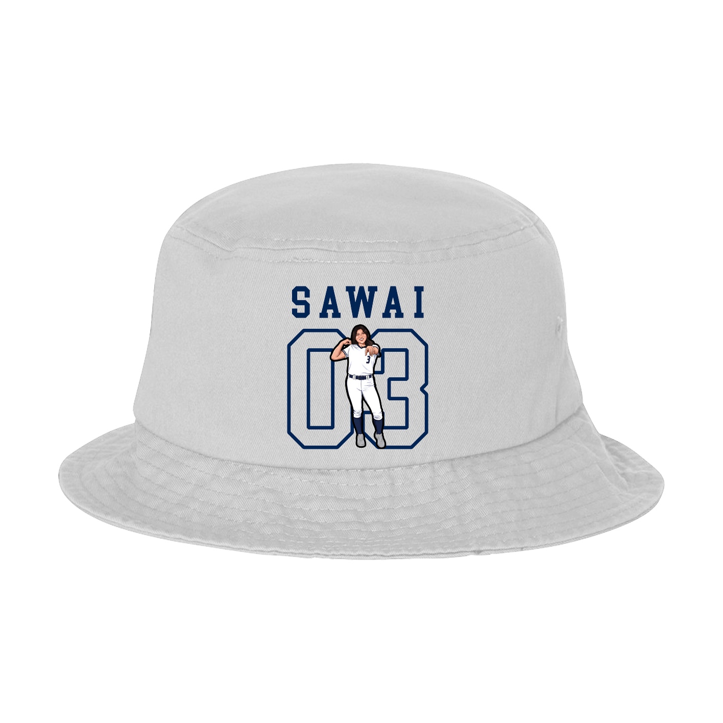 Bucket Cap — Shirsey in White