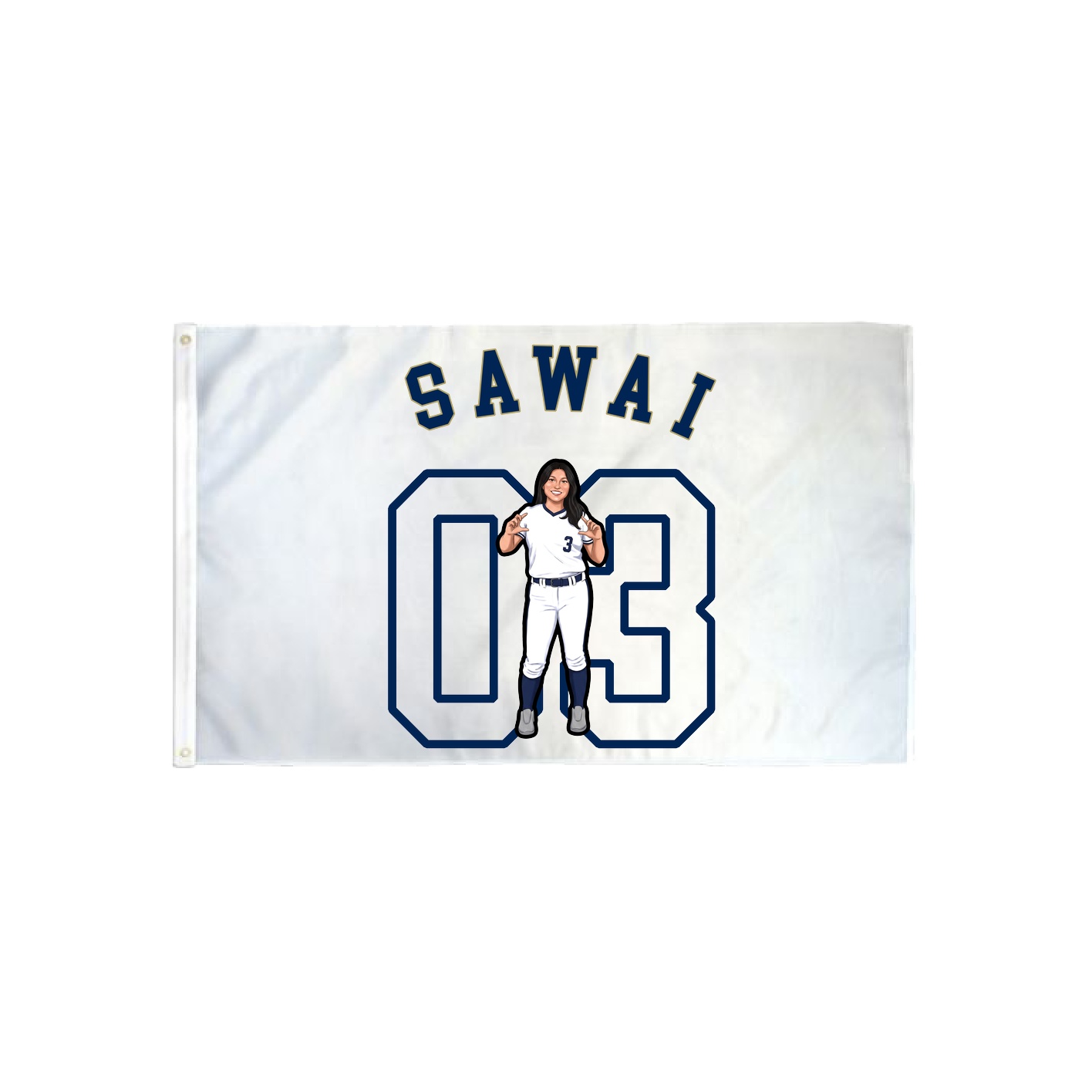 3x5 Flag — Shirsey Arch in Classic