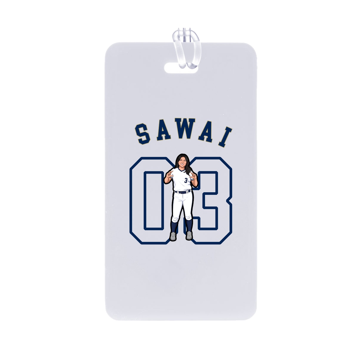 Bag Tag — Shirsey Arch in Classic
