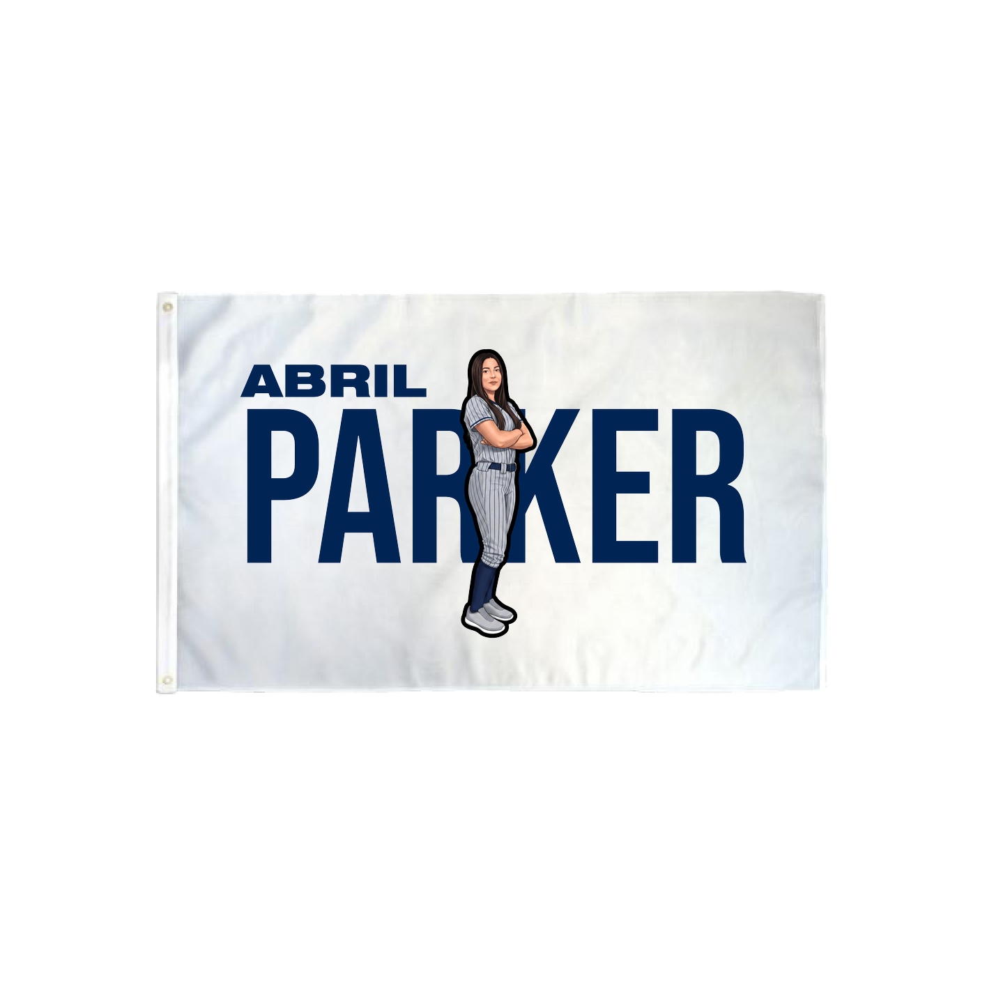 3x5 Flag — Player Name in Classic