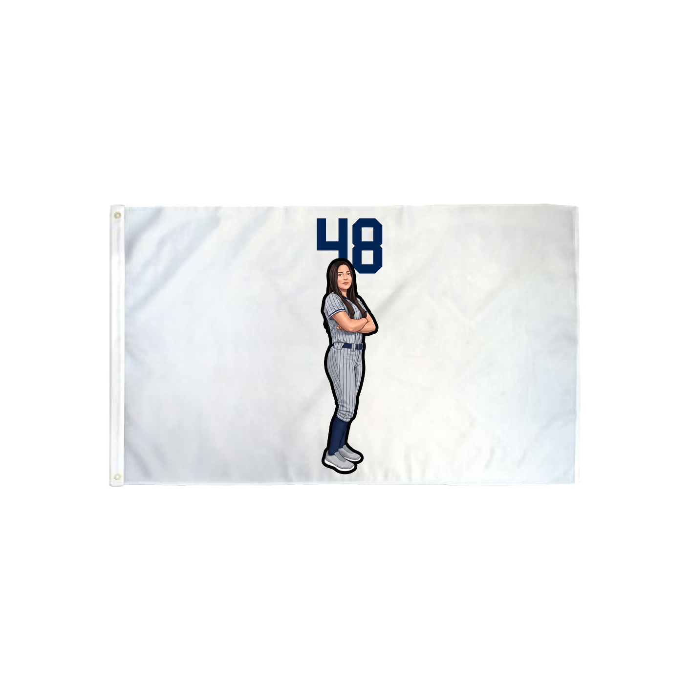 3x5 Flag — Number Top in Classic