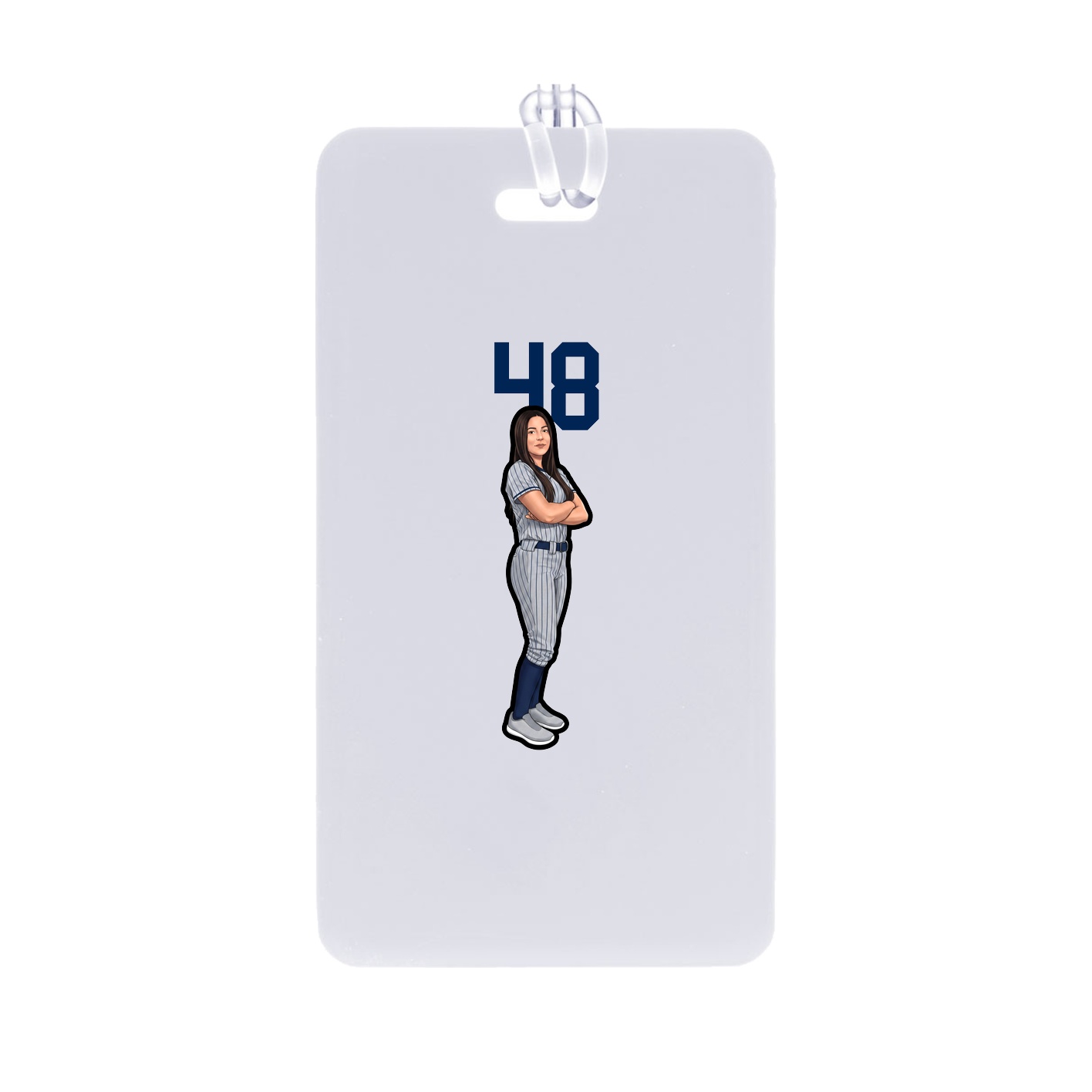 Bag Tag — Number Top in Classic