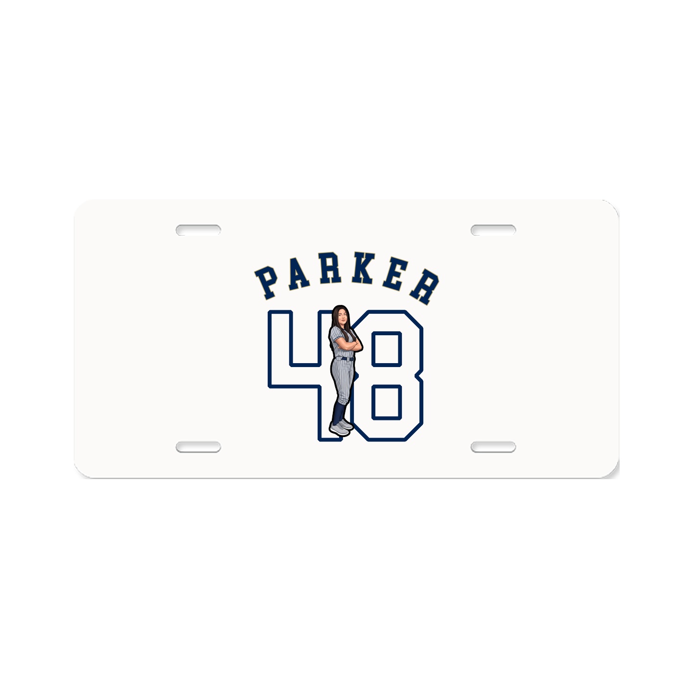 License Plate — Shirsey Arch in Classic