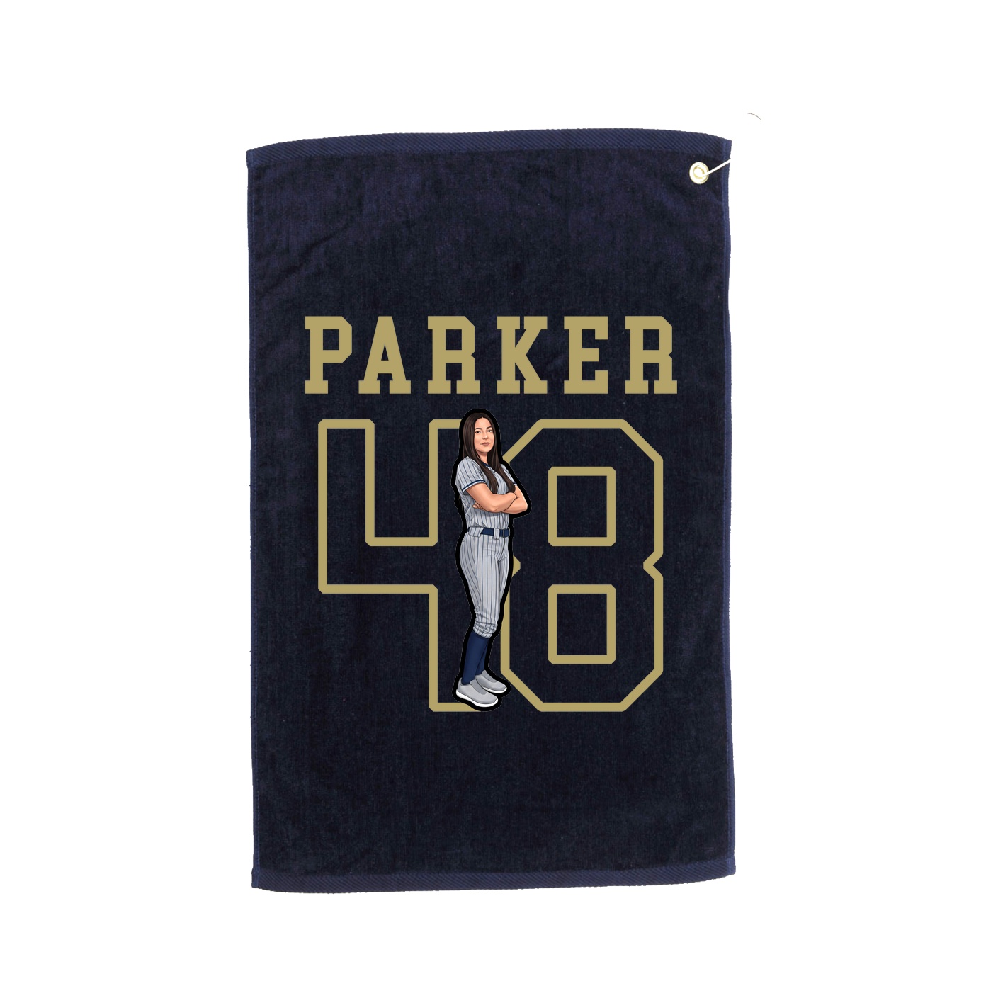 Golf Towel — Shirsey in Navy