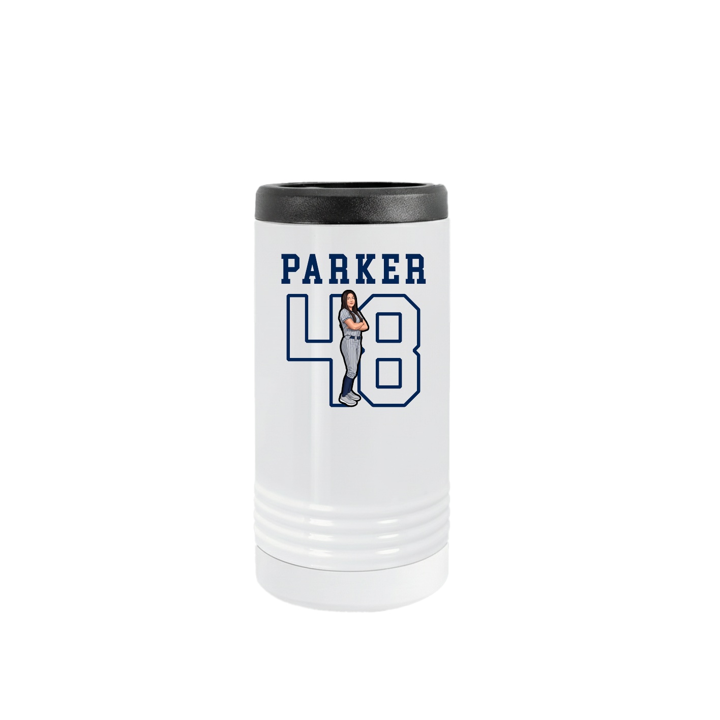 Slim Beverage Holder — Shirsey in White