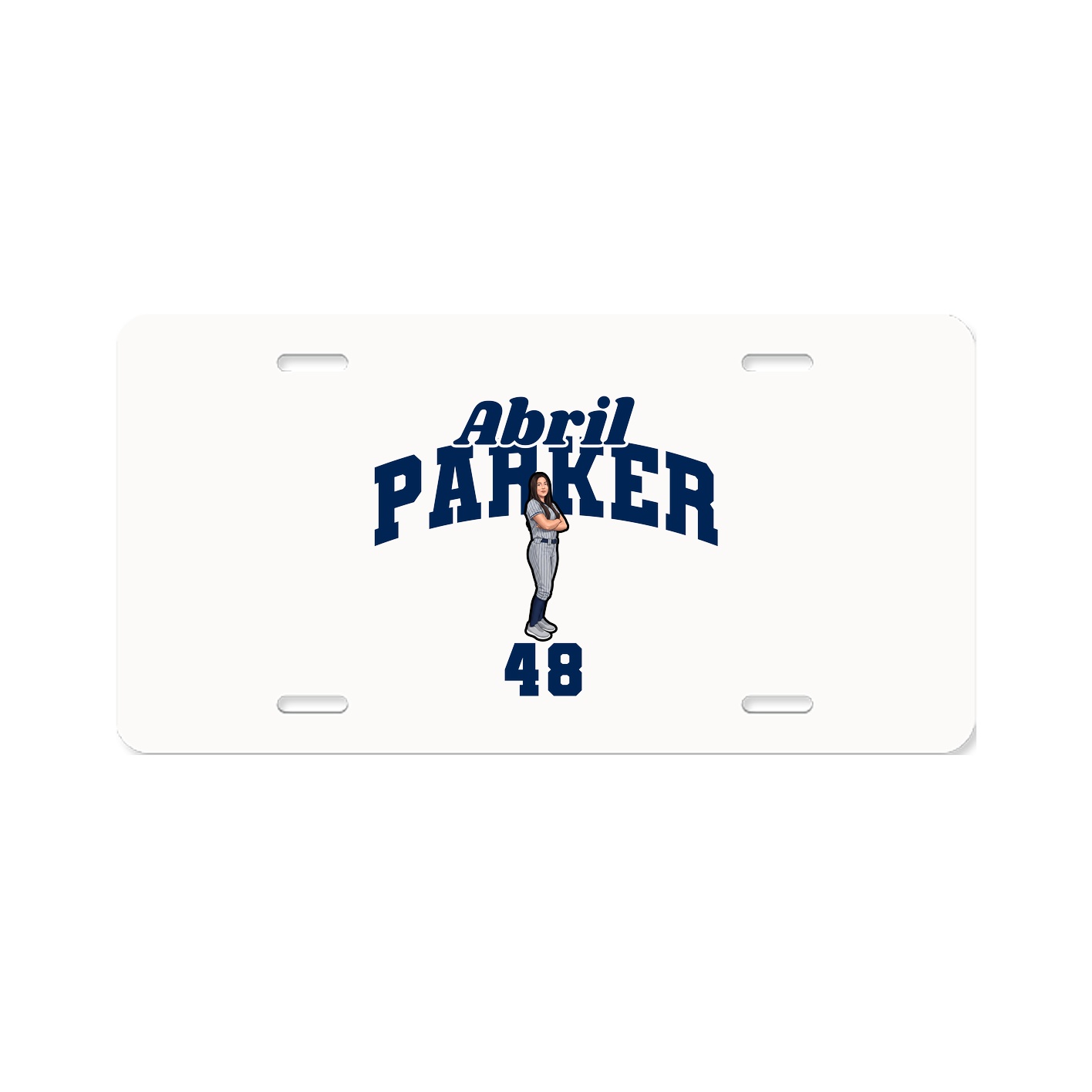 License Plate — Signature Arch in Classic
