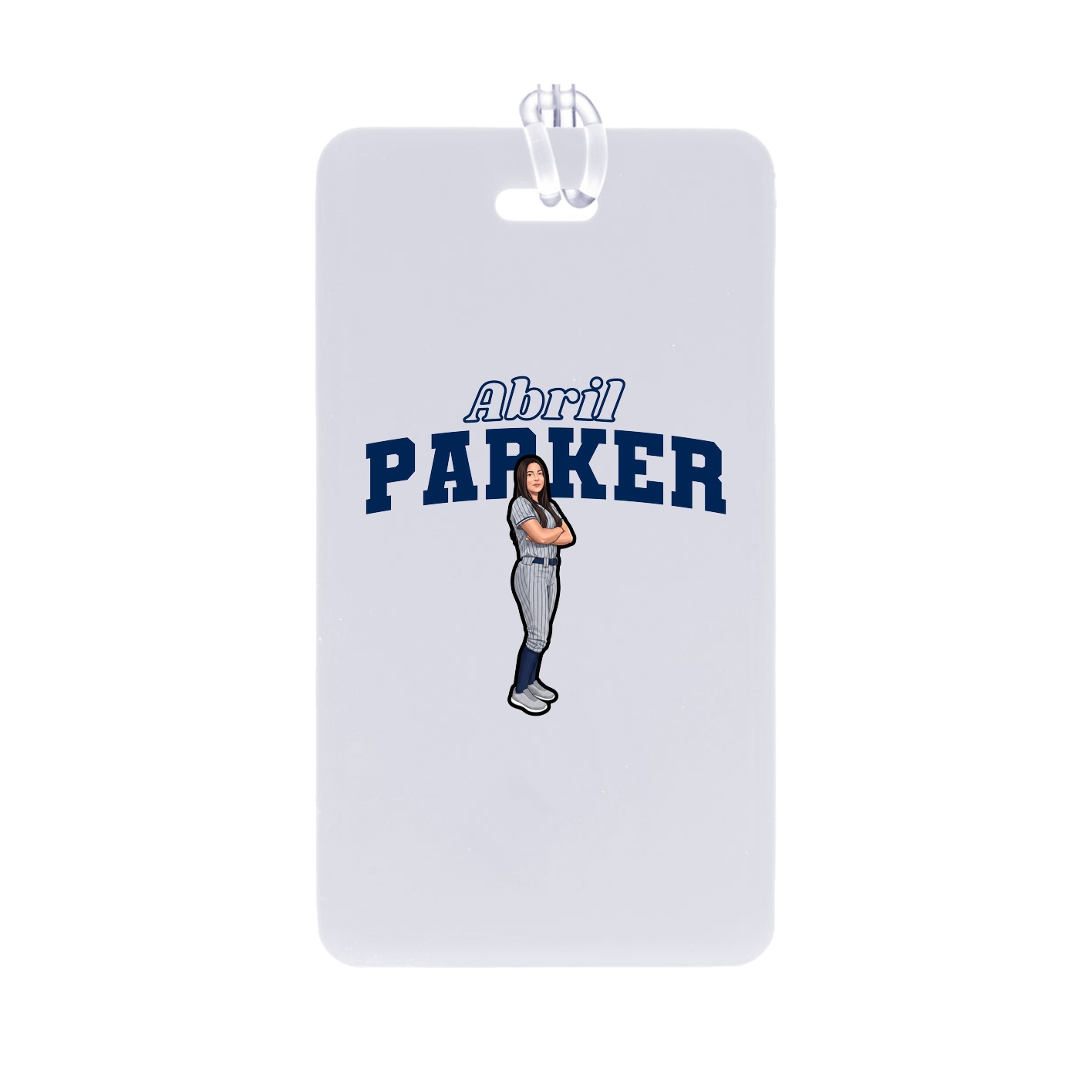 Bag Tag — Name Arch in Classic