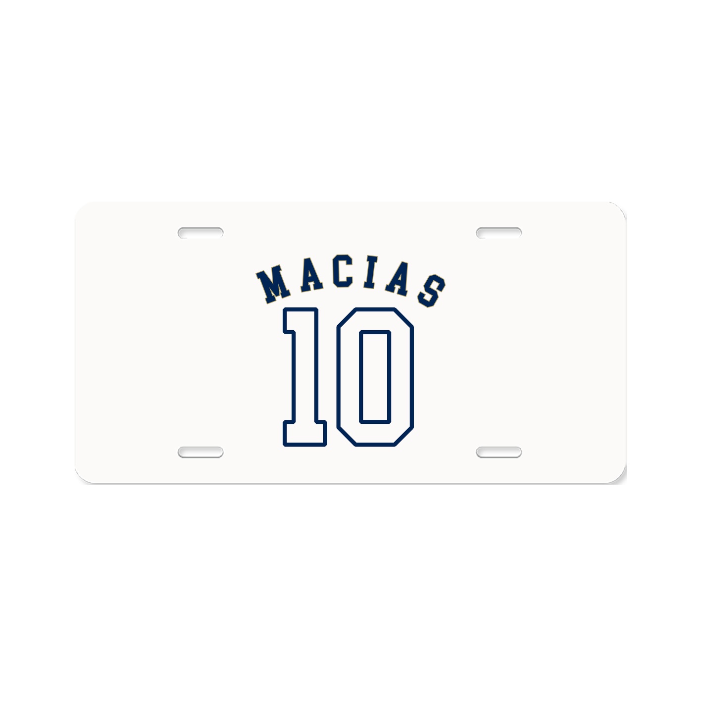License Plate — Shirsey Arch in Classic