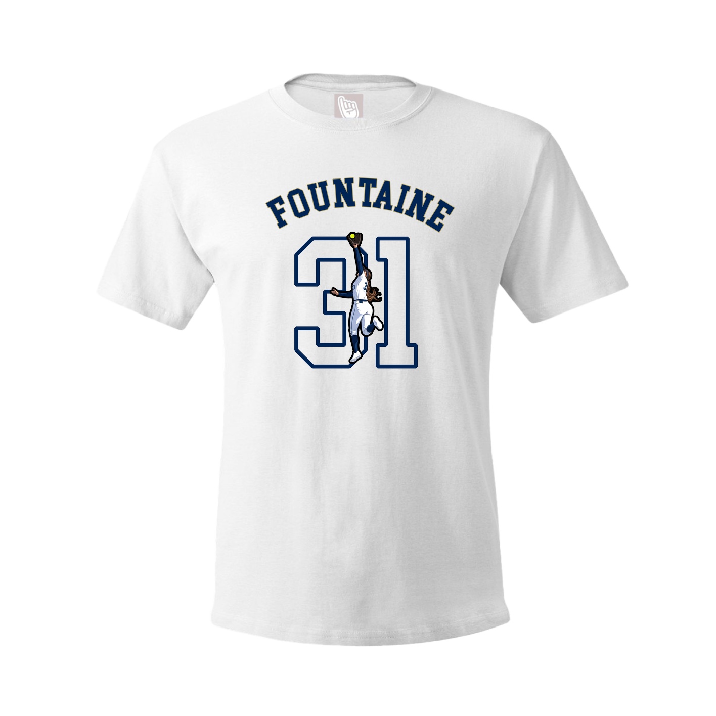 Tee — Shirsey Arch in White