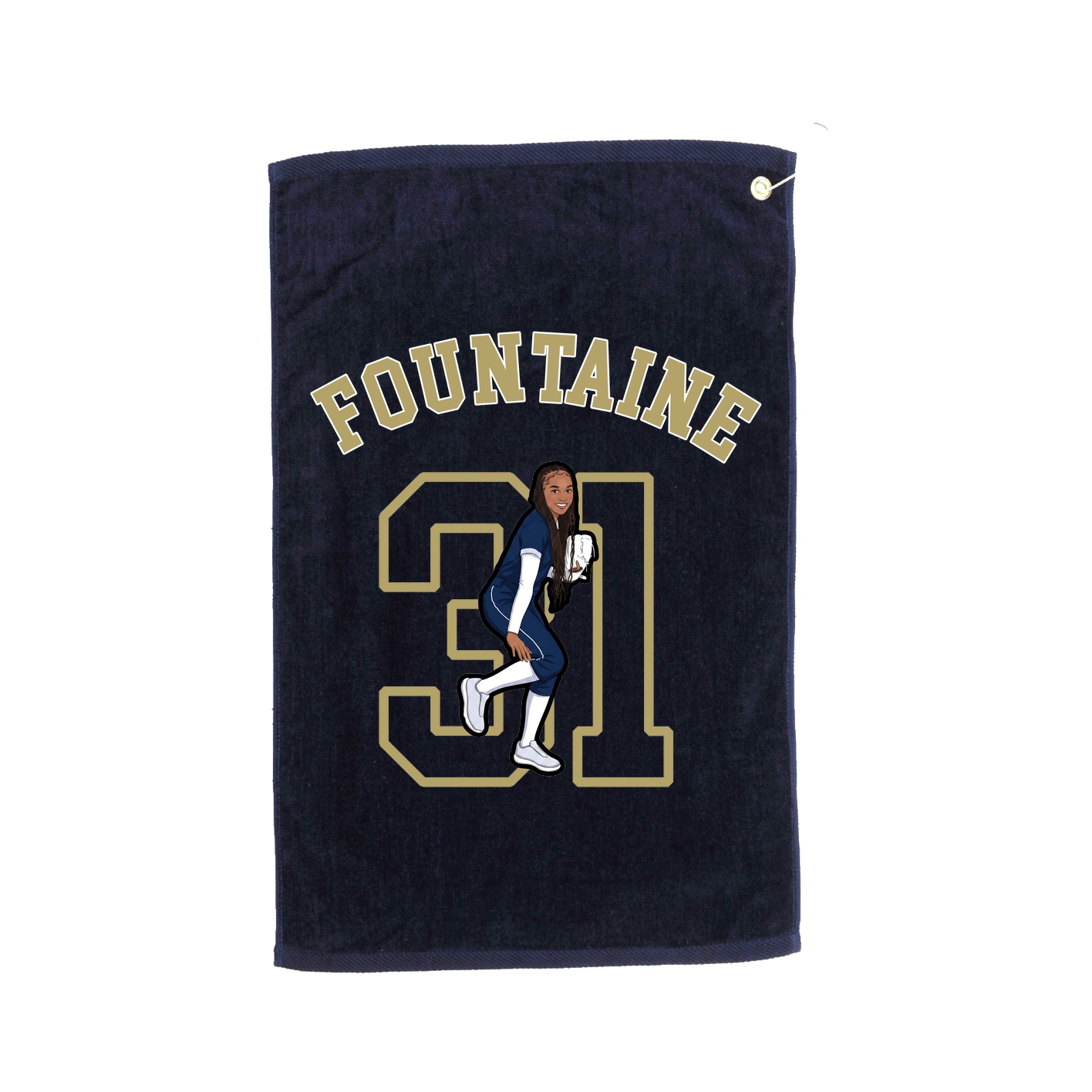Terry Velour Golf Towel
