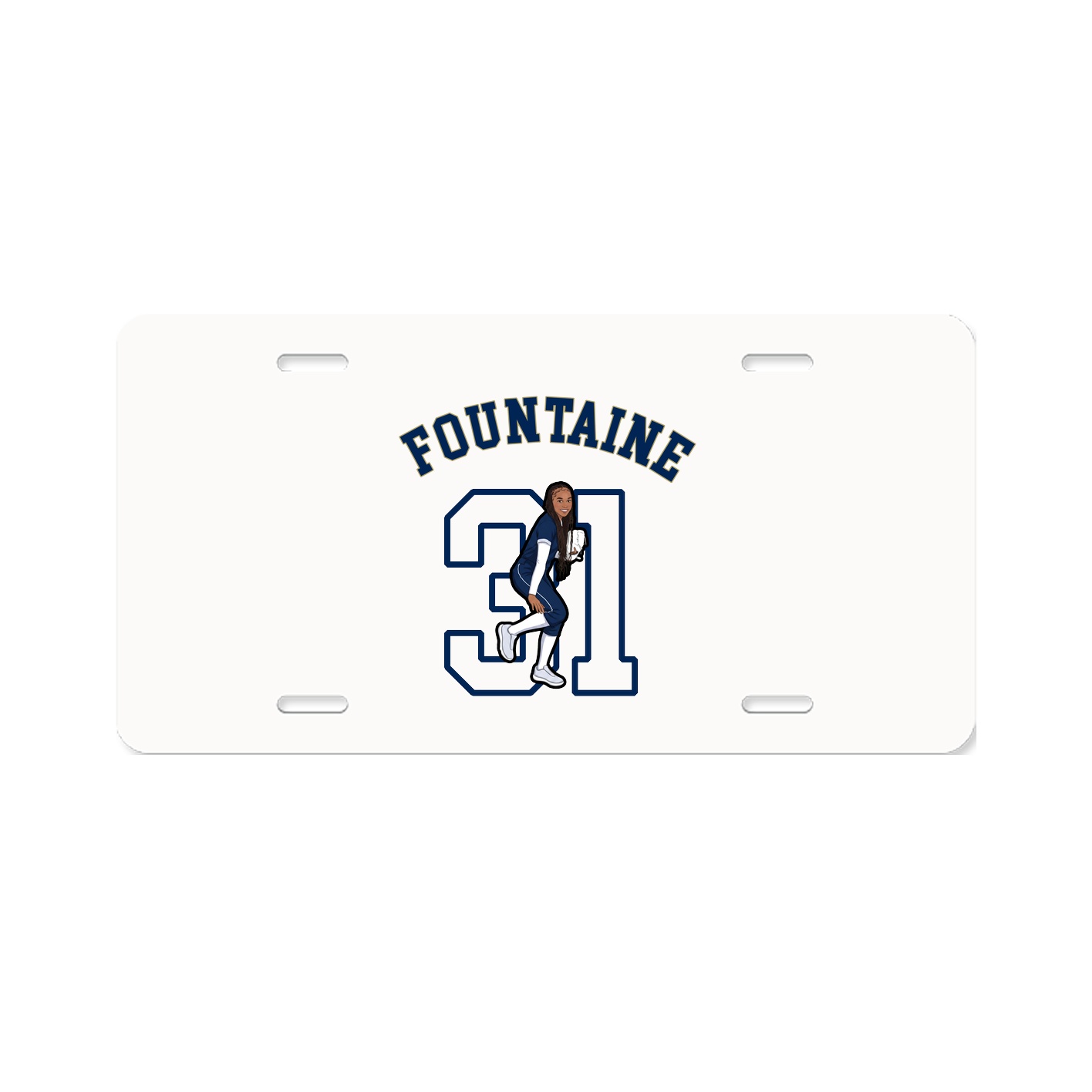 License Plate — Shirsey Arch in Classic