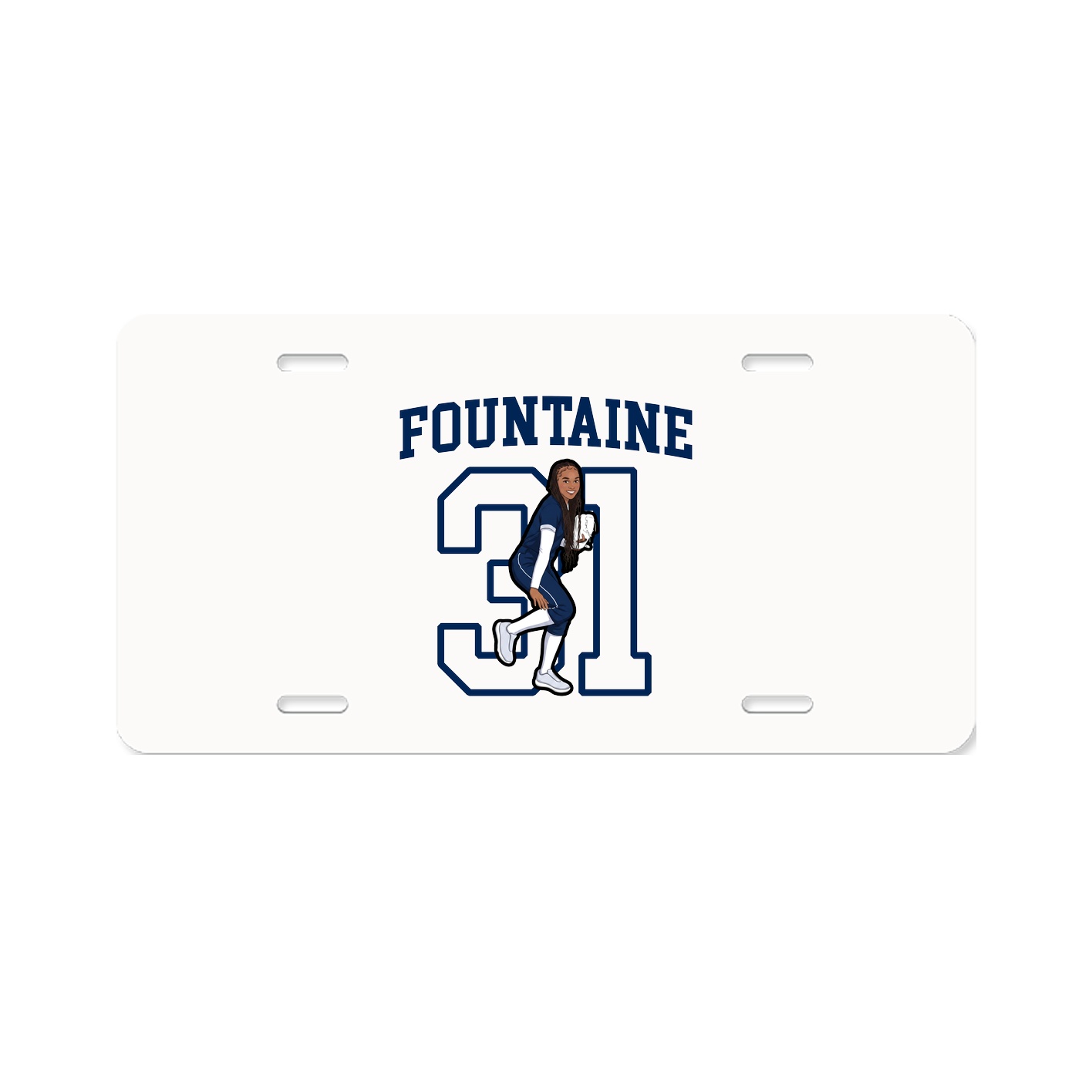 License Plate — Shirsey in Classic