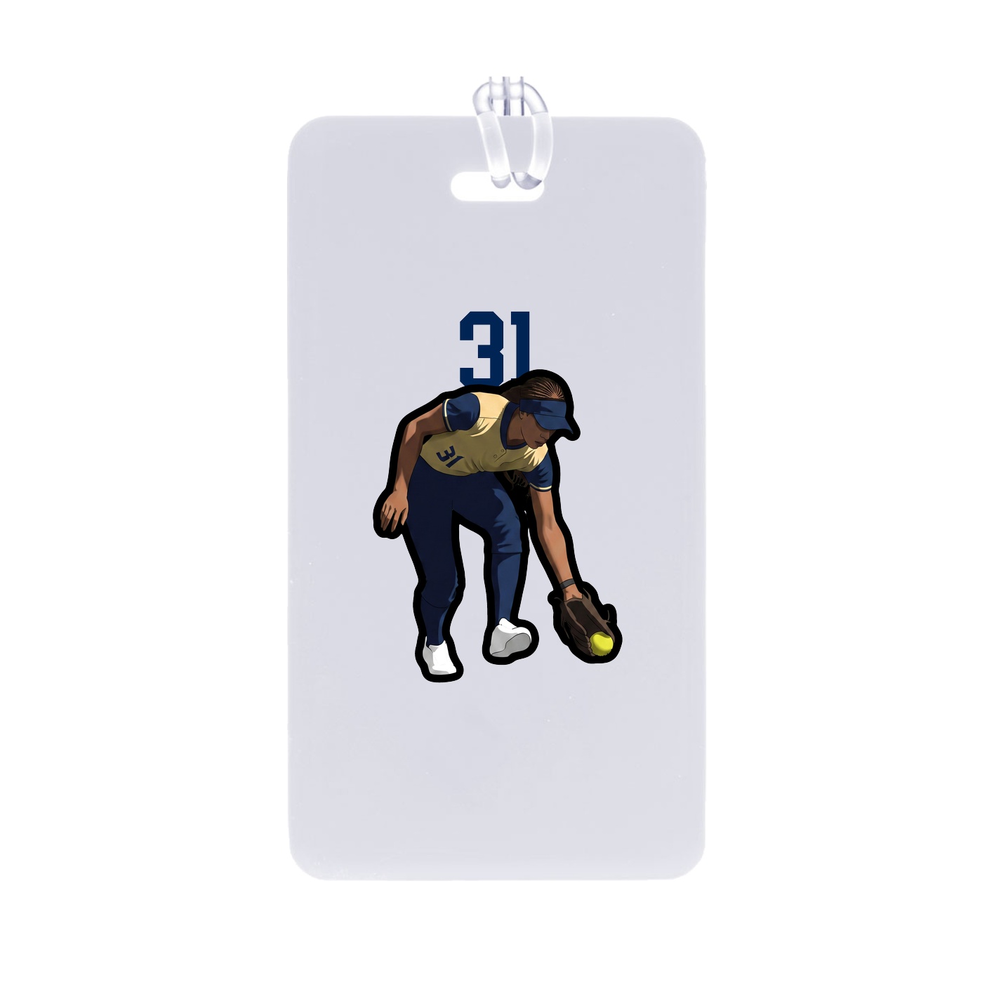 Bag Tag — Number Top in Classic