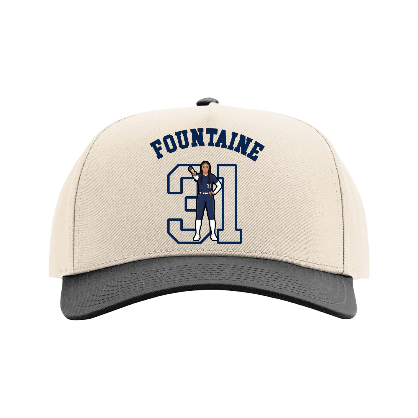 Full Fabric Five-Panel Champ Cap