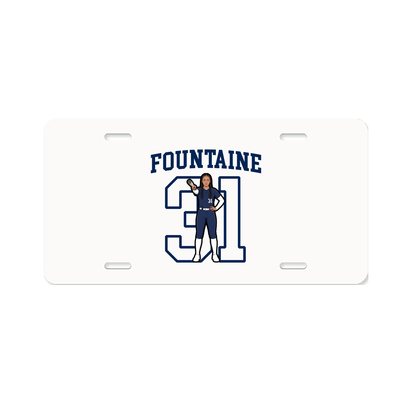 License Plate — Shirsey in Classic