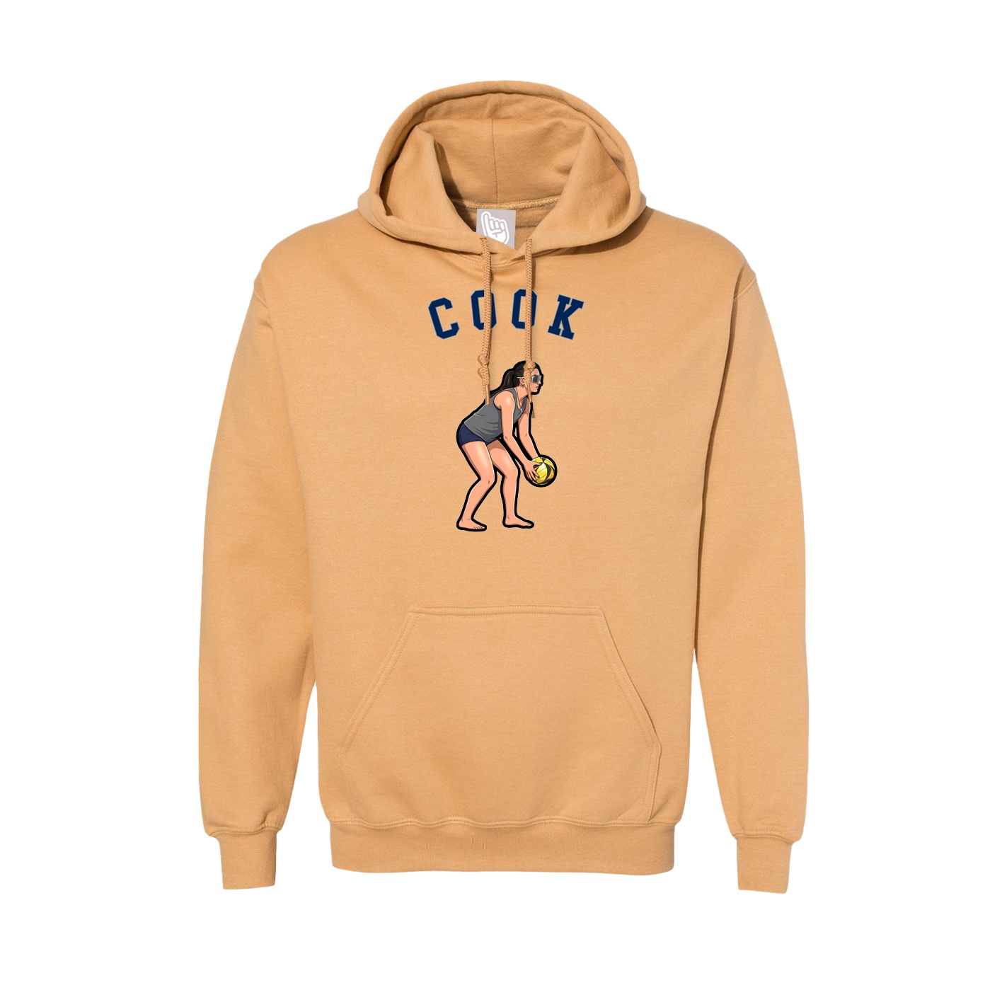 Hoodie — Shirsey Arch in Vegas Gold
