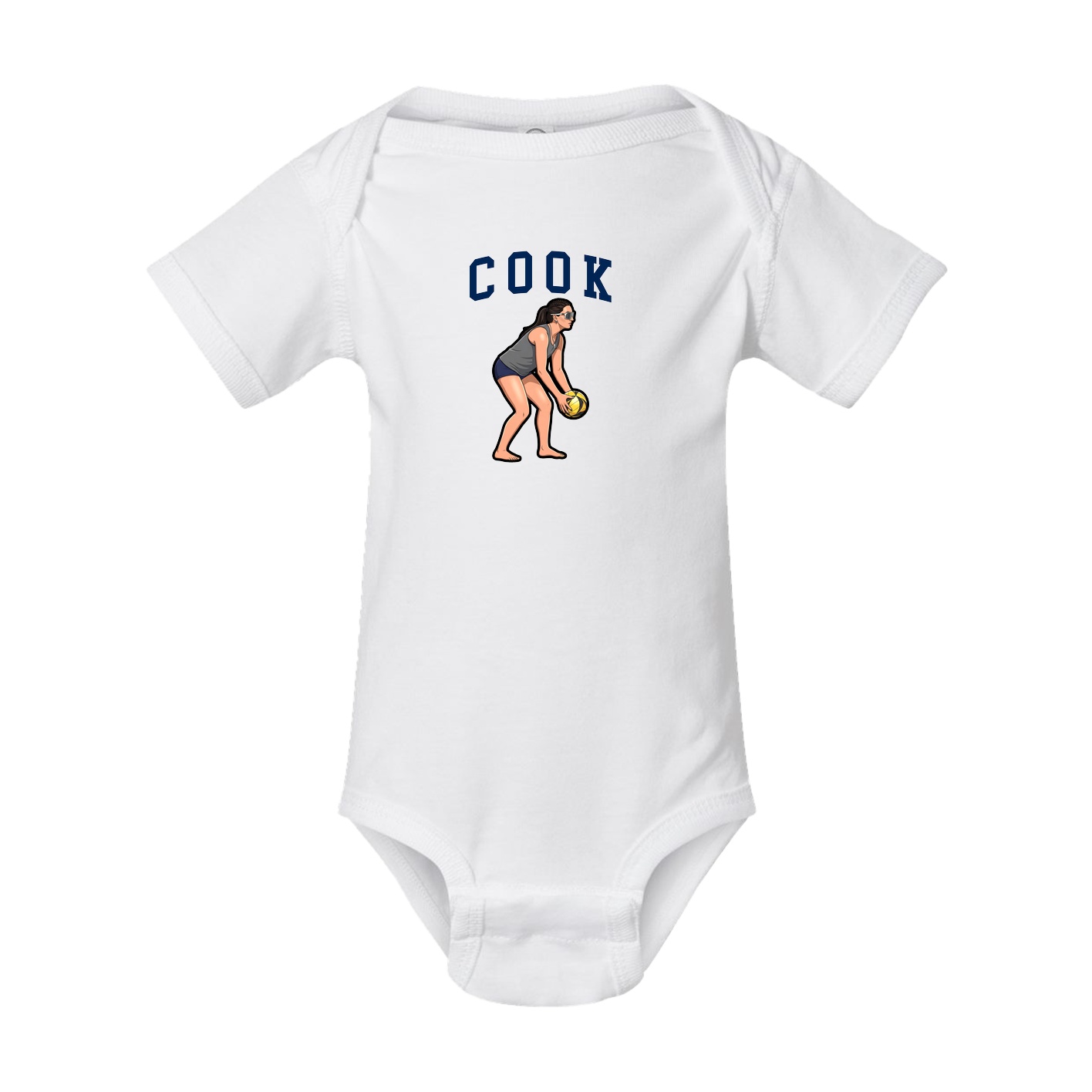 Baby Onesie — Shirsey in White