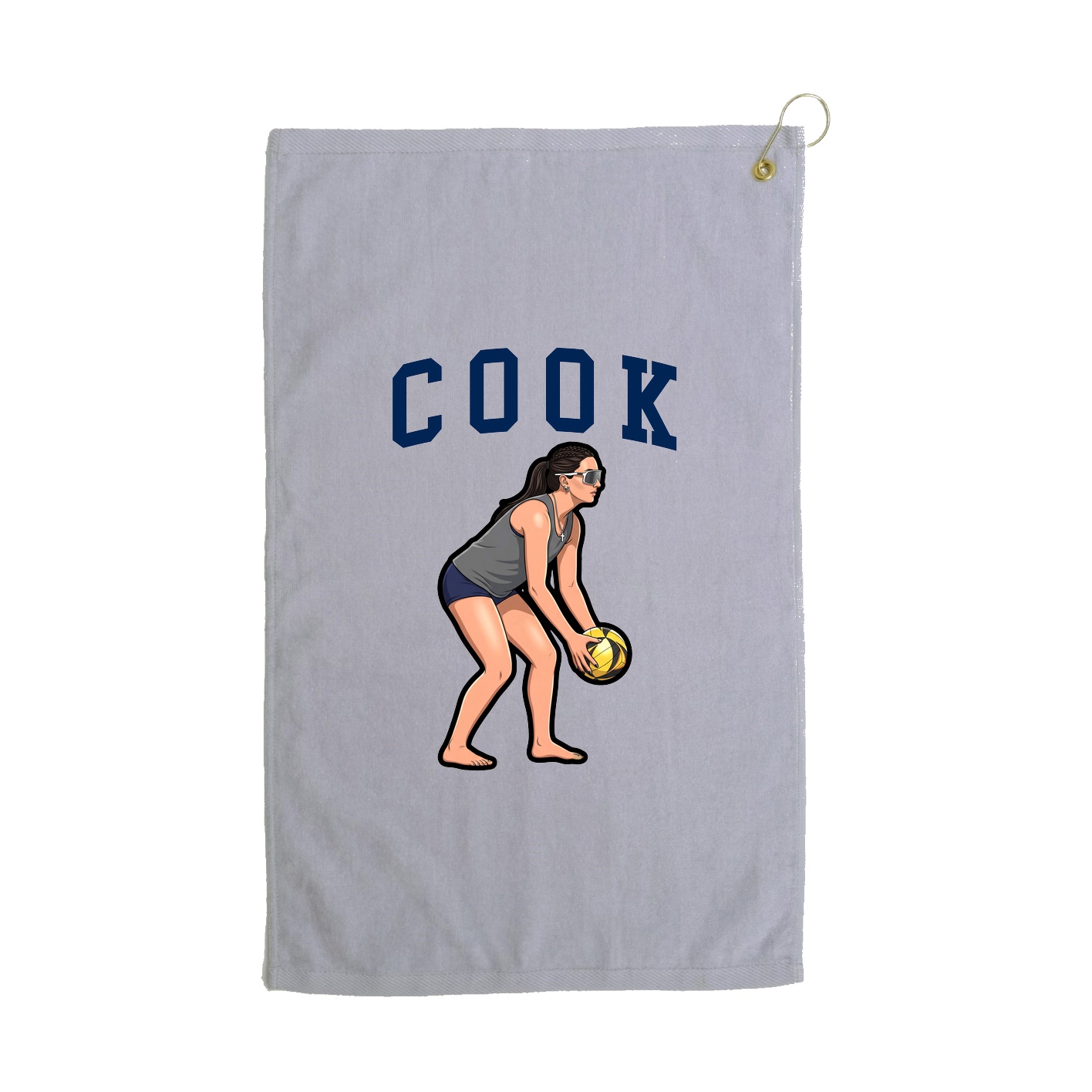 Golf Towel — Shirsey in Grey