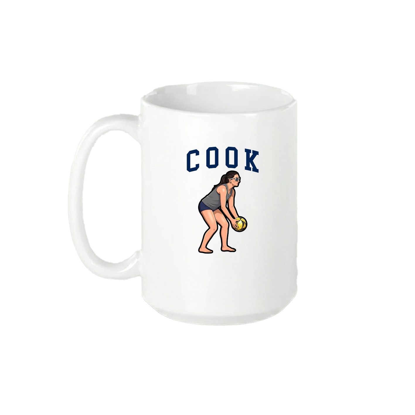 15oz Coffee Mug — Shirsey in White