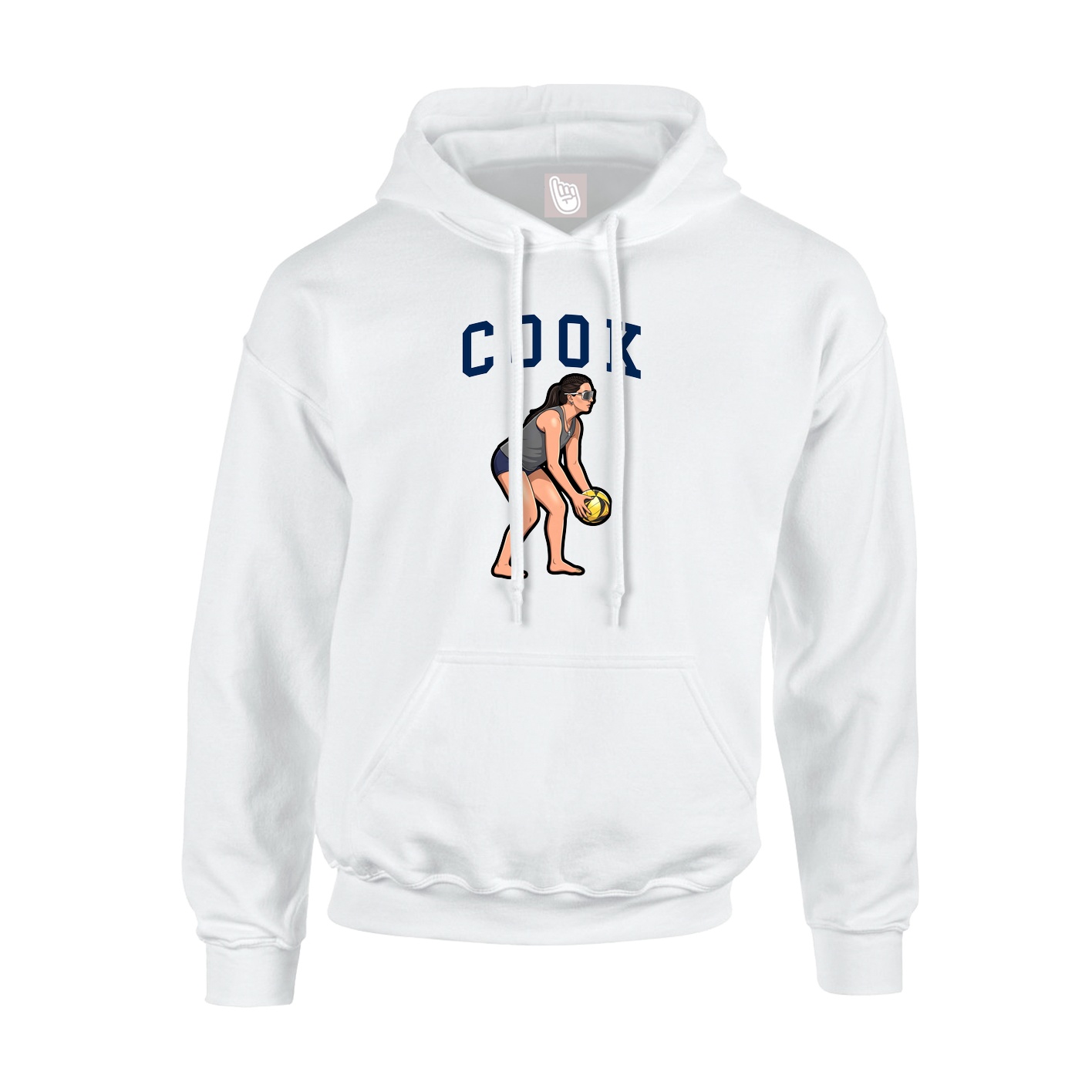 Youth Hoodie — Shirsey in White