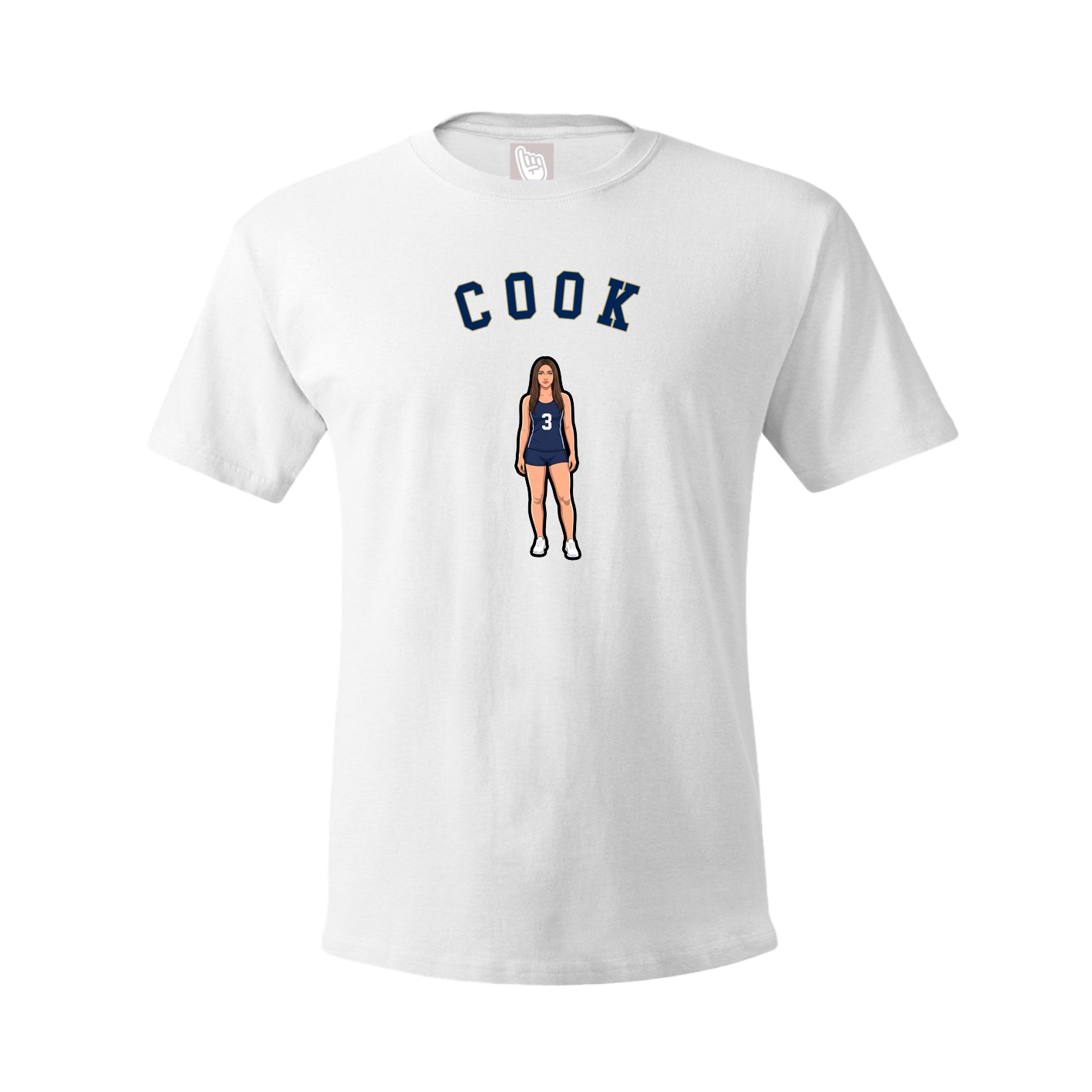 Youth Tee — Shirsey Arch in White