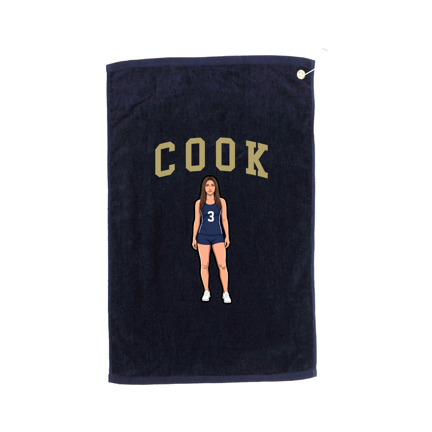 Golf Towel — Shirsey in Navy
