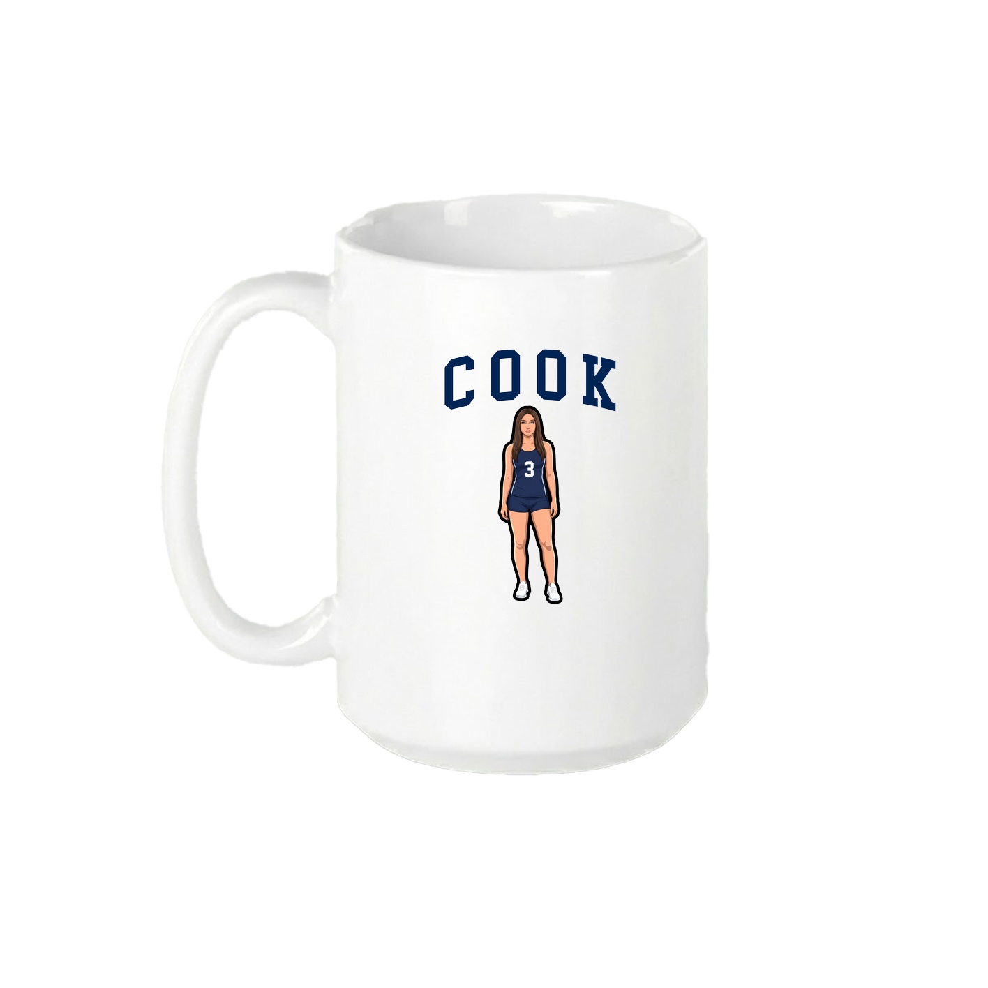 15oz Coffee Mug — Shirsey in White