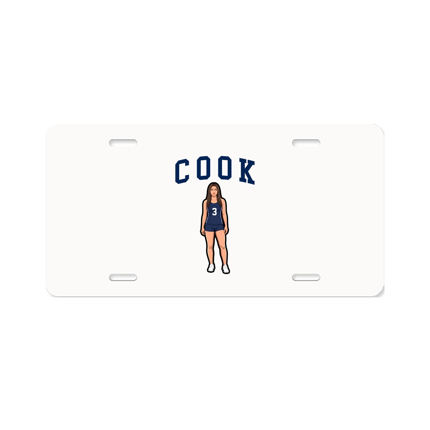 License Plate — Shirsey in Classic