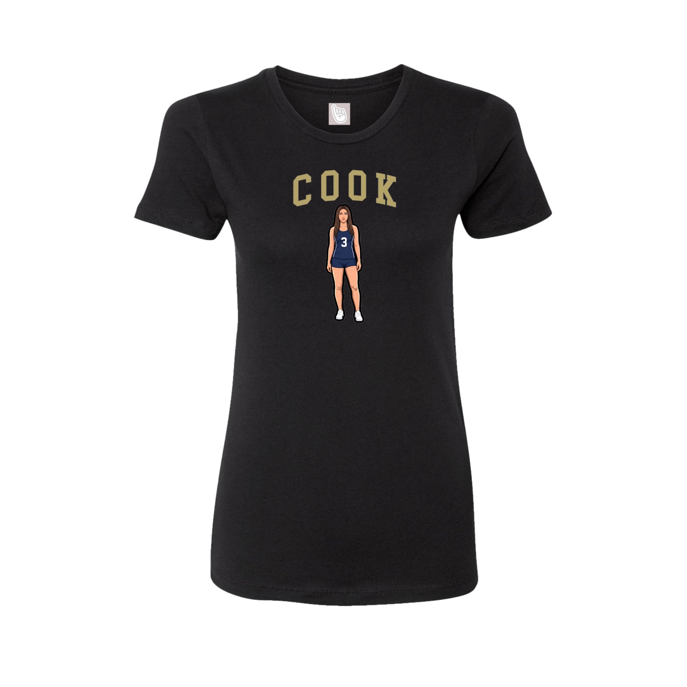 Womens Tee — Shirsey in Black