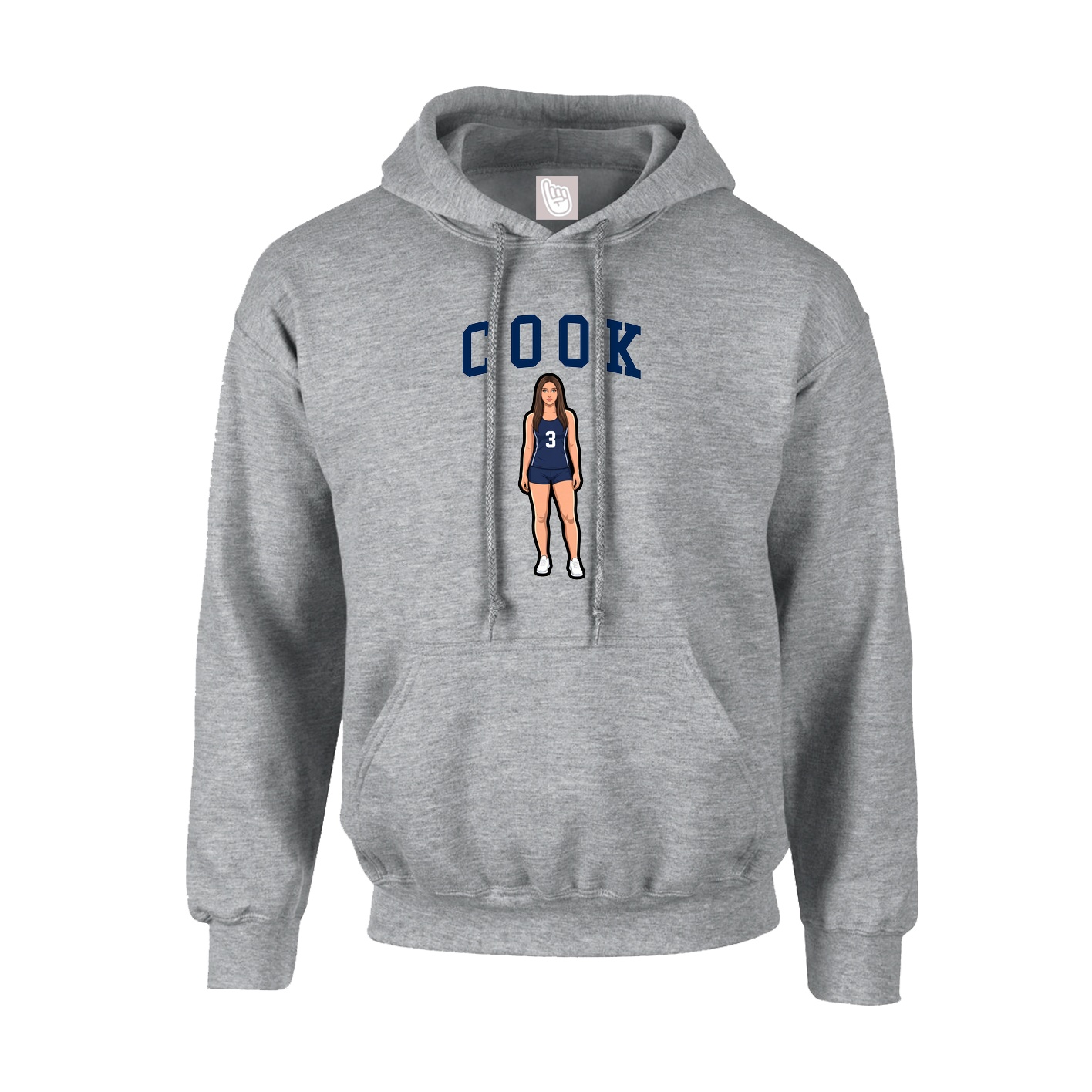 Youth Hoodie — Shirsey in Grey