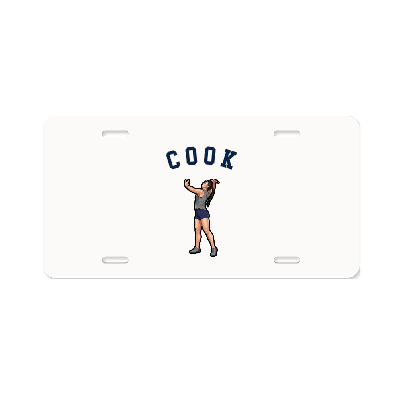 License Plate — Shirsey Arch in Classic