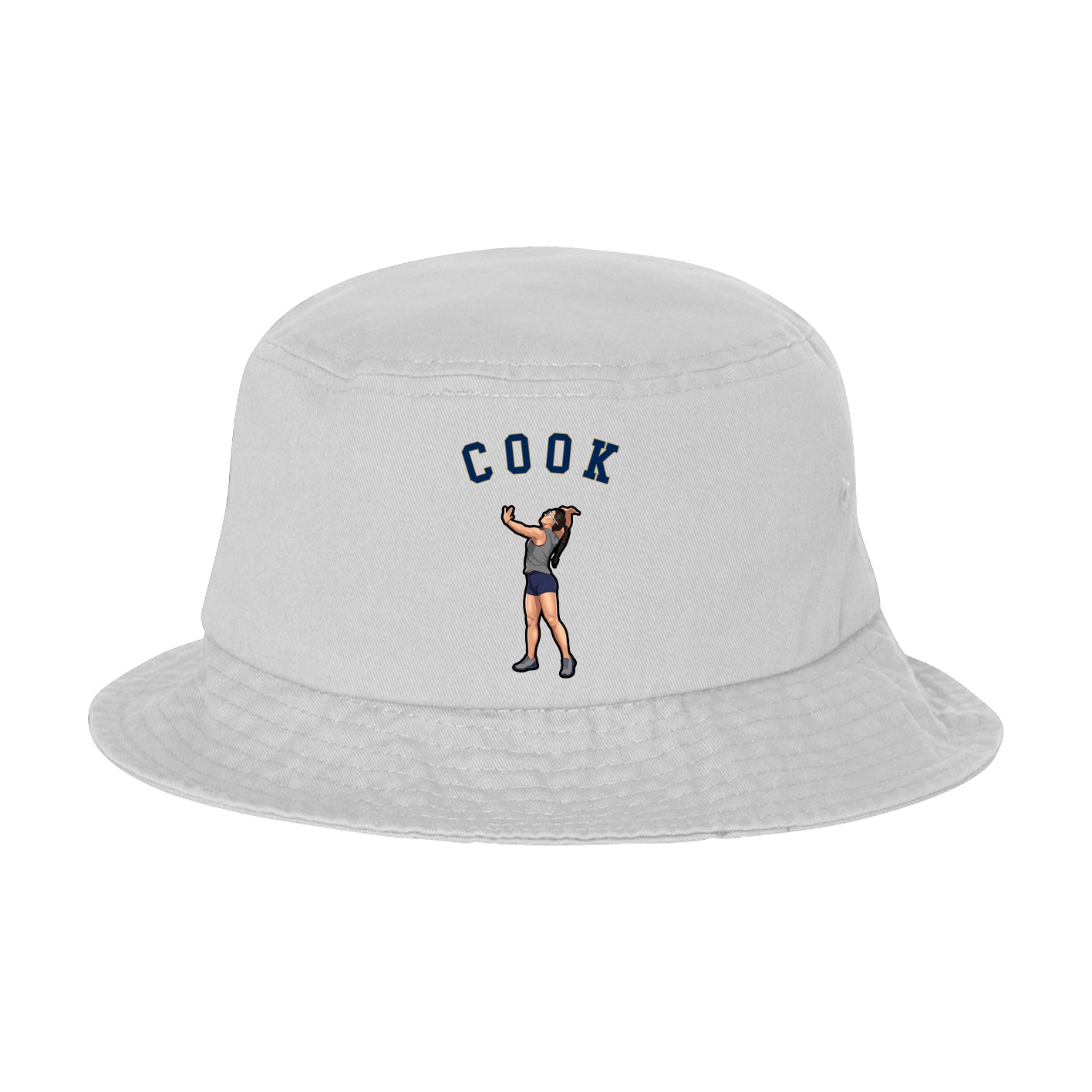 Bucket Cap — Shirsey Arch in White