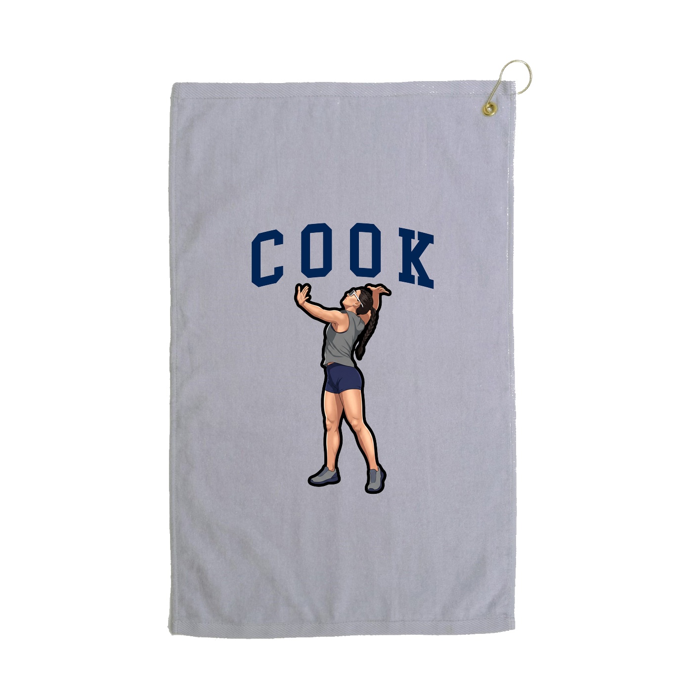 Golf Towel — Shirsey in Grey