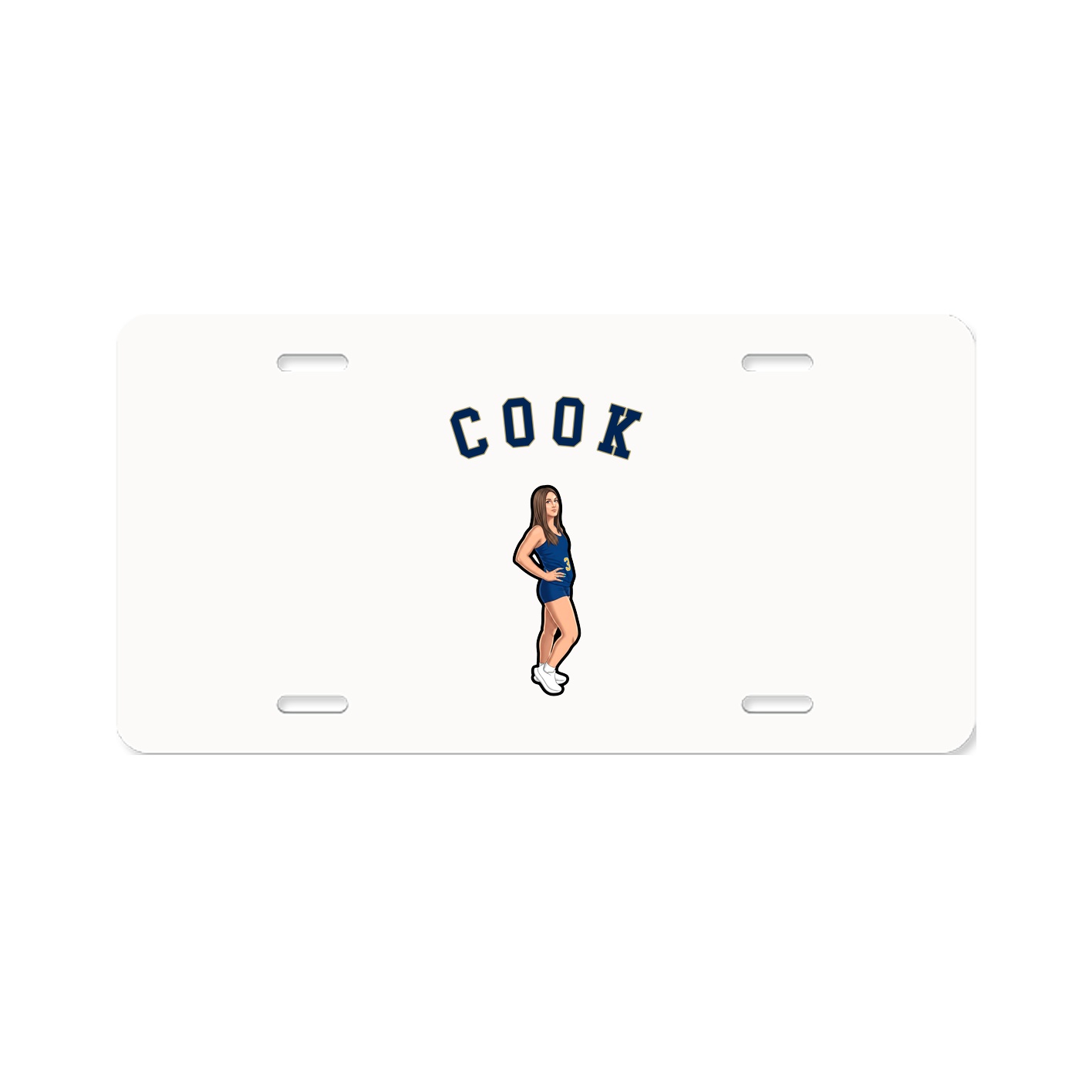 License Plate — Shirsey Arch in Classic