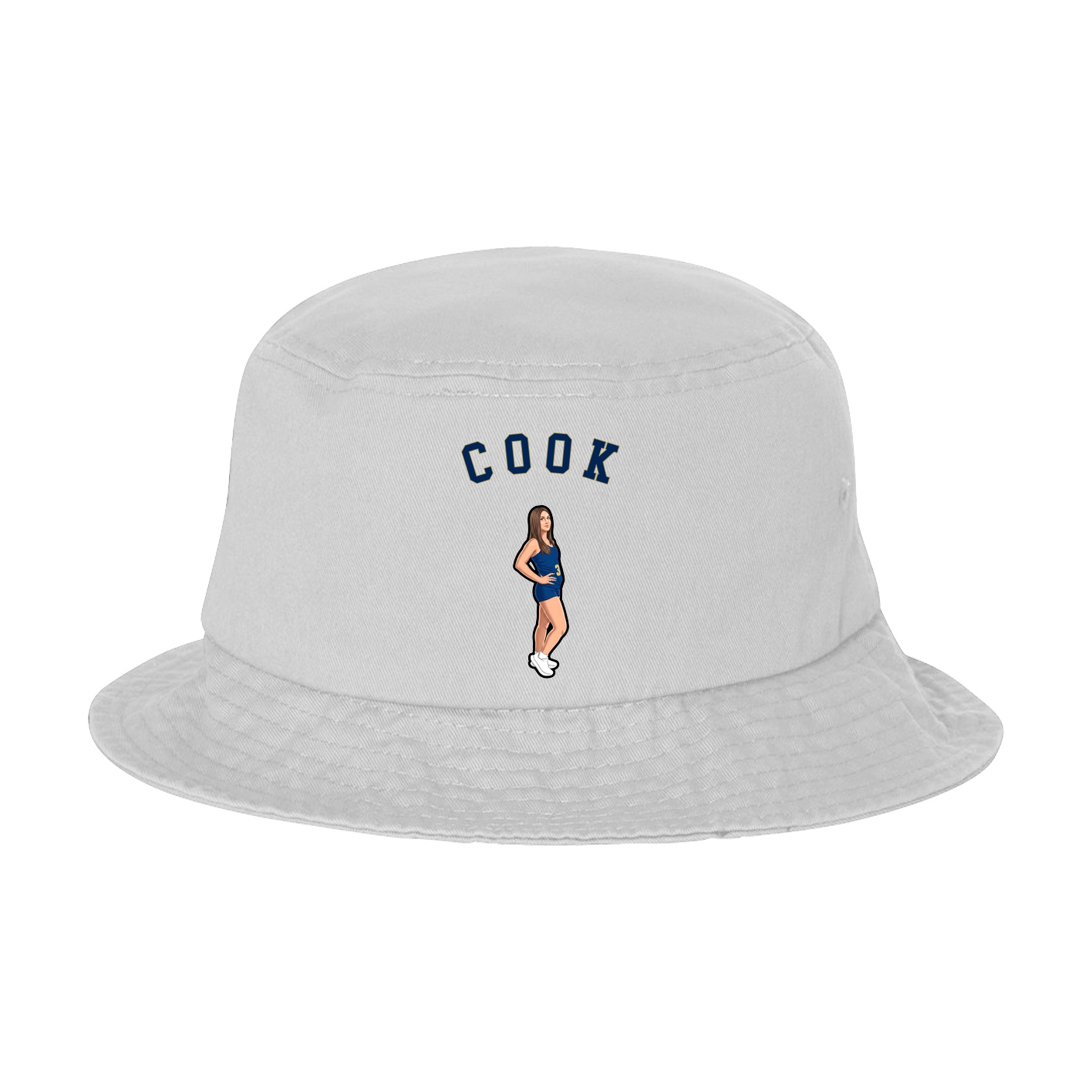 Bucket Cap — Shirsey Arch in White
