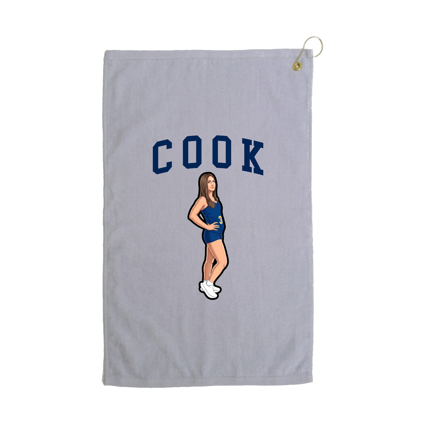 Golf Towel — Shirsey in Grey