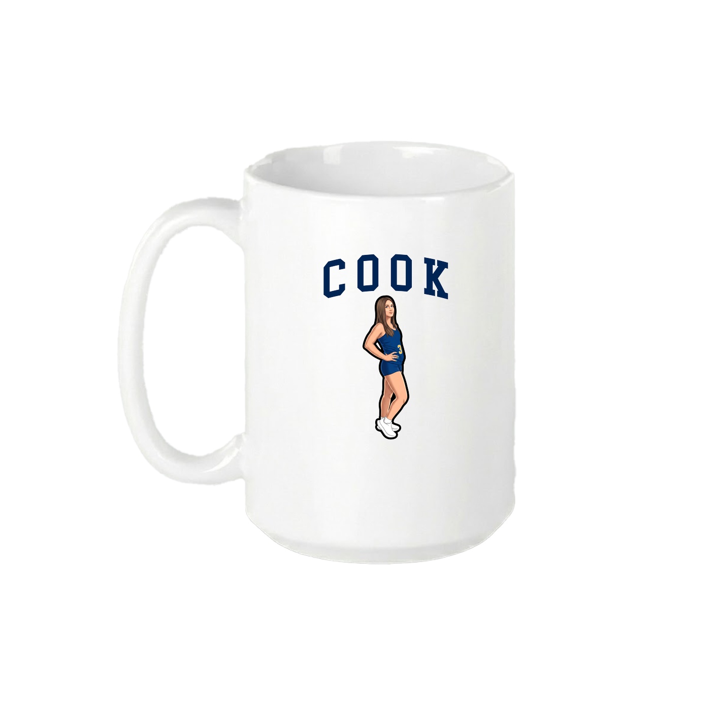 15oz Coffee Mug — Shirsey in White