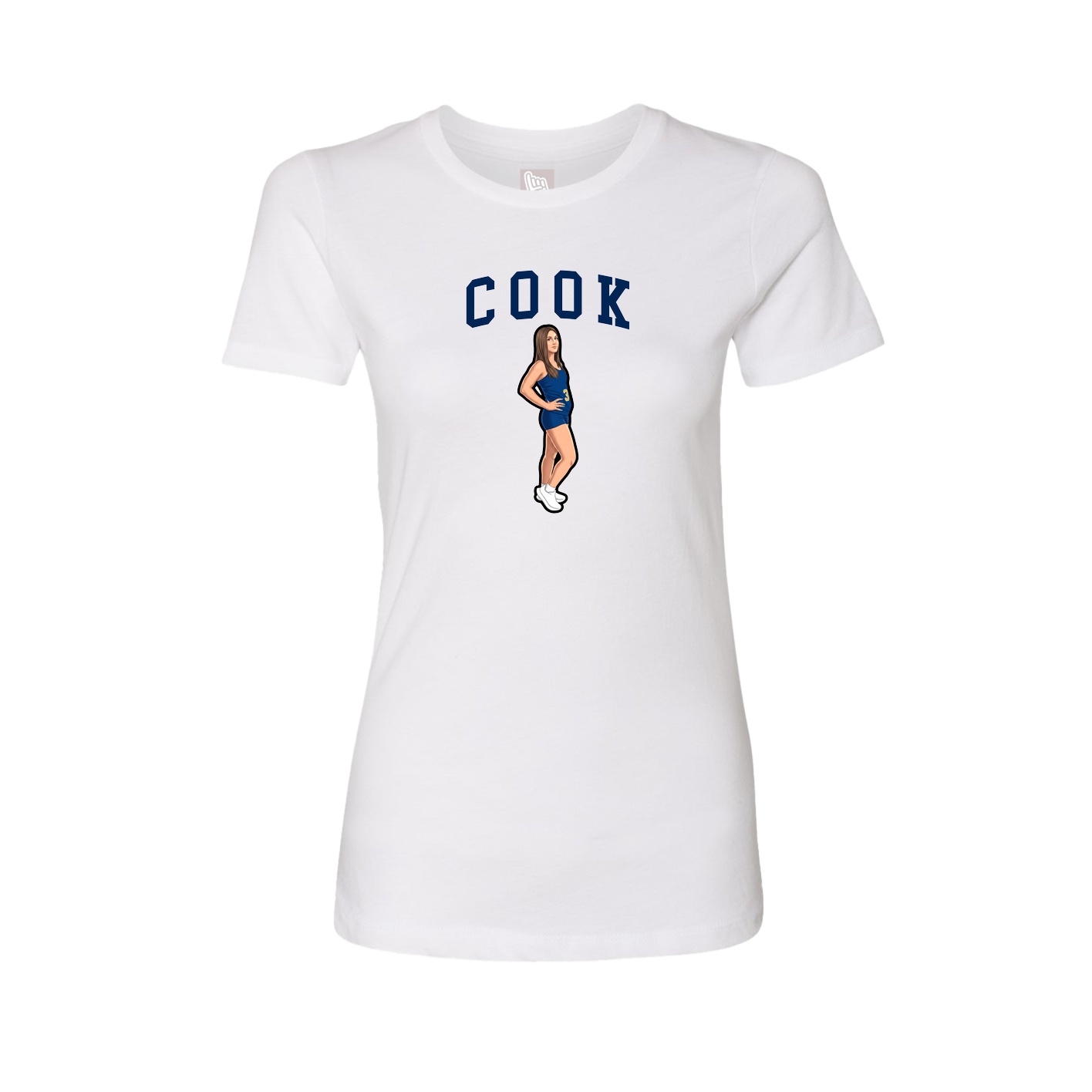 Fitted Women's Tee — Shirsey in White