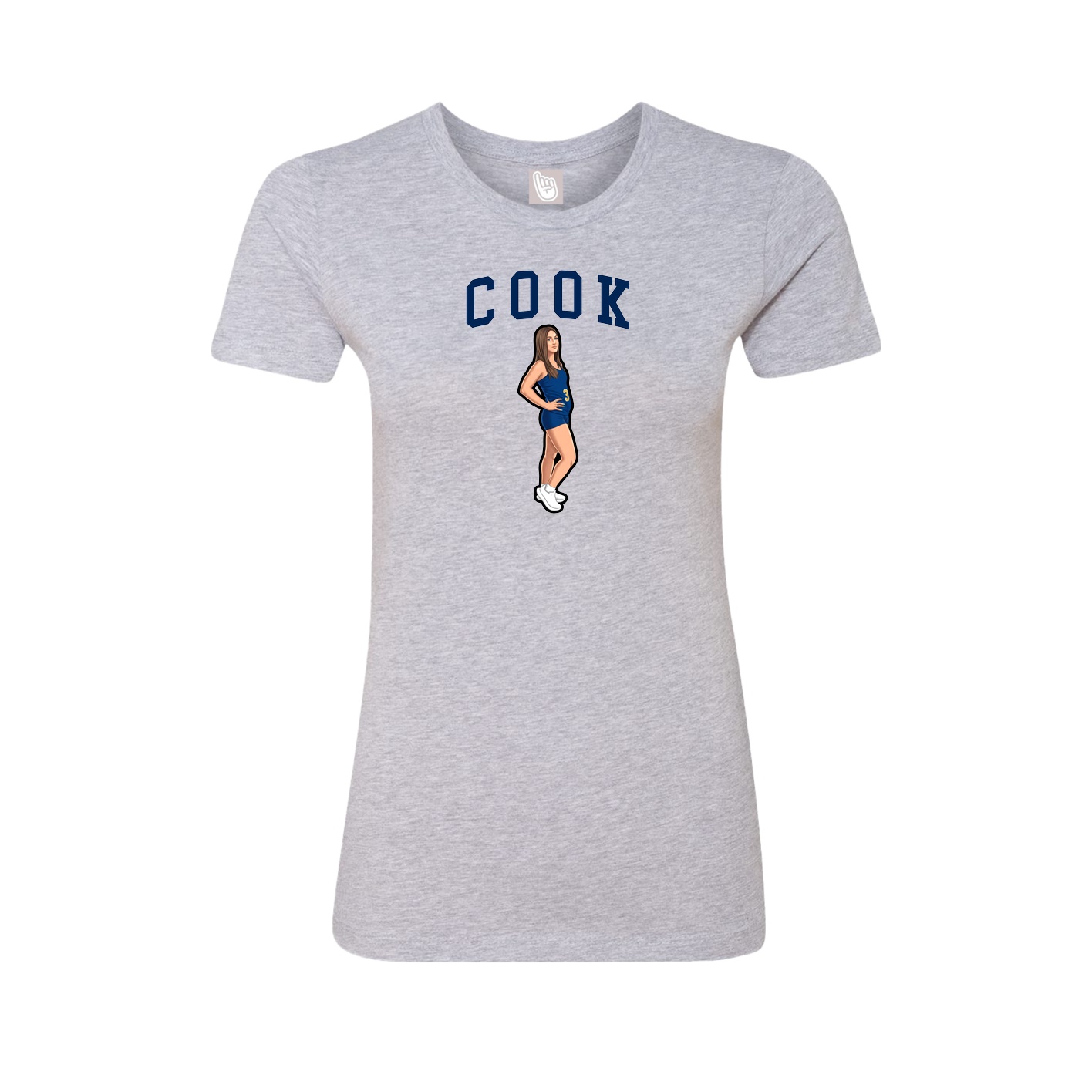 Womens Tee — Shirsey in Grey