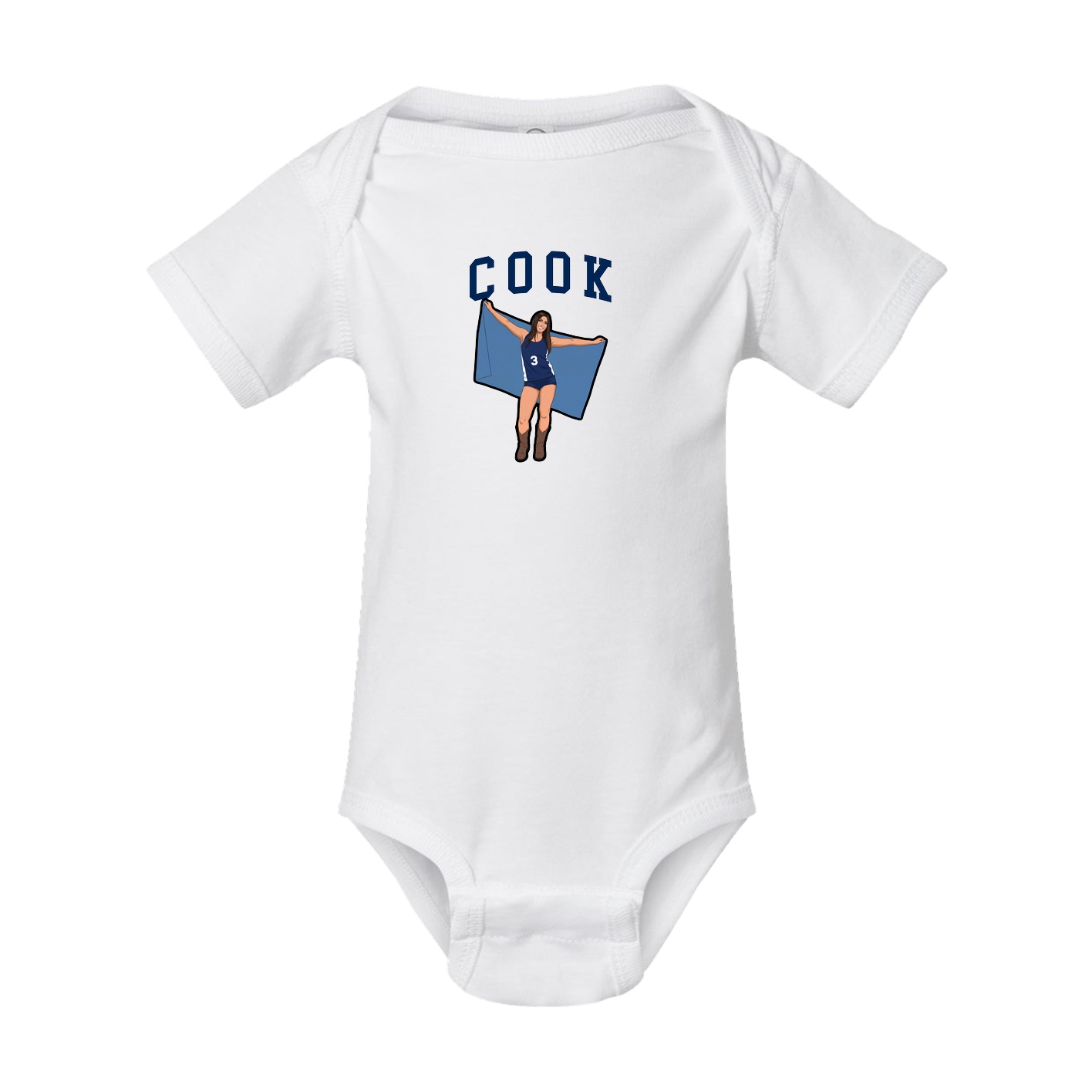 Baby Onesie — Shirsey in White